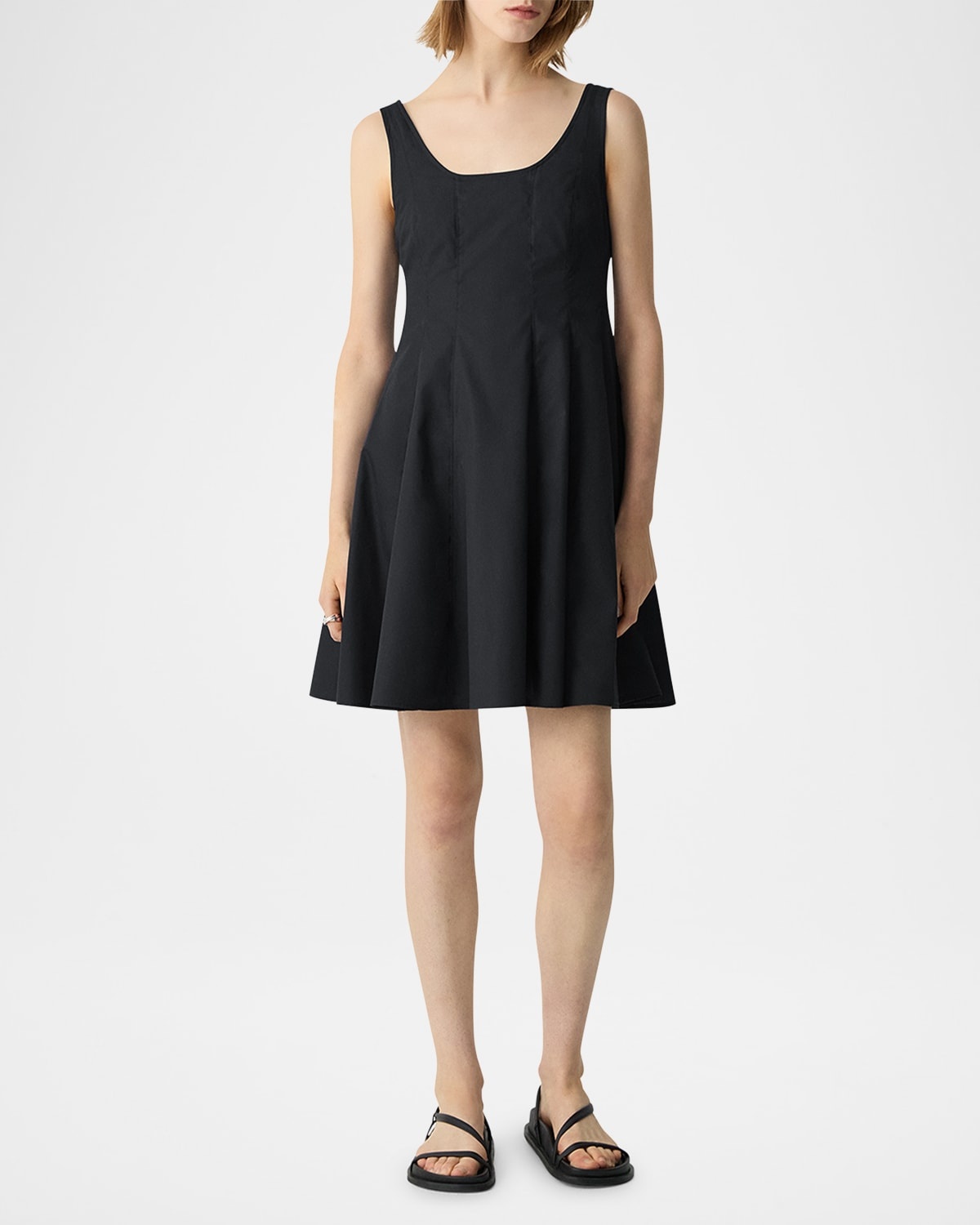 Sleeveless Fit-&-Flare Dress - 2