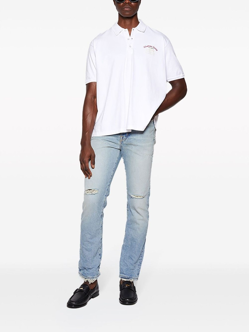 GALLERY DEPT. Chateau JosuÃ© cotton polo shirt outlook