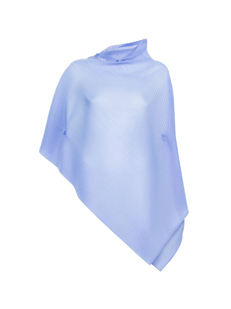 pleated poncho 1