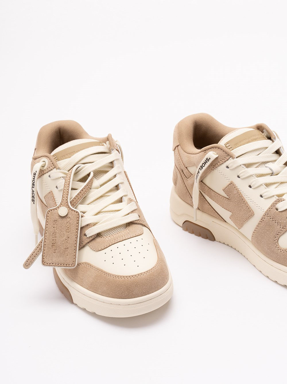 `Out Of Office Suede & Calfskin` Sneakers - 5