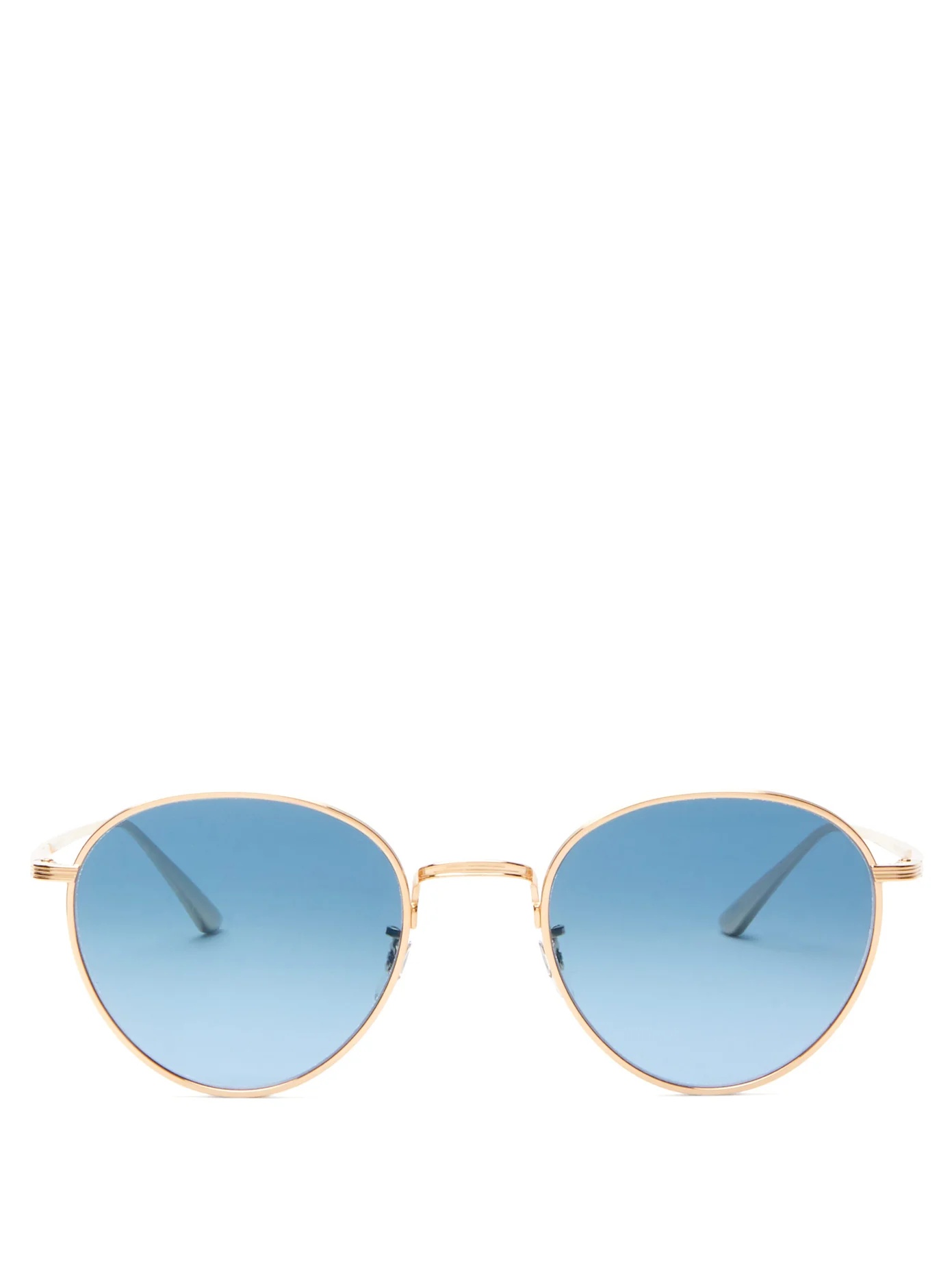 X Oliver Peoples Brownstone 2 round sunglasses - 1