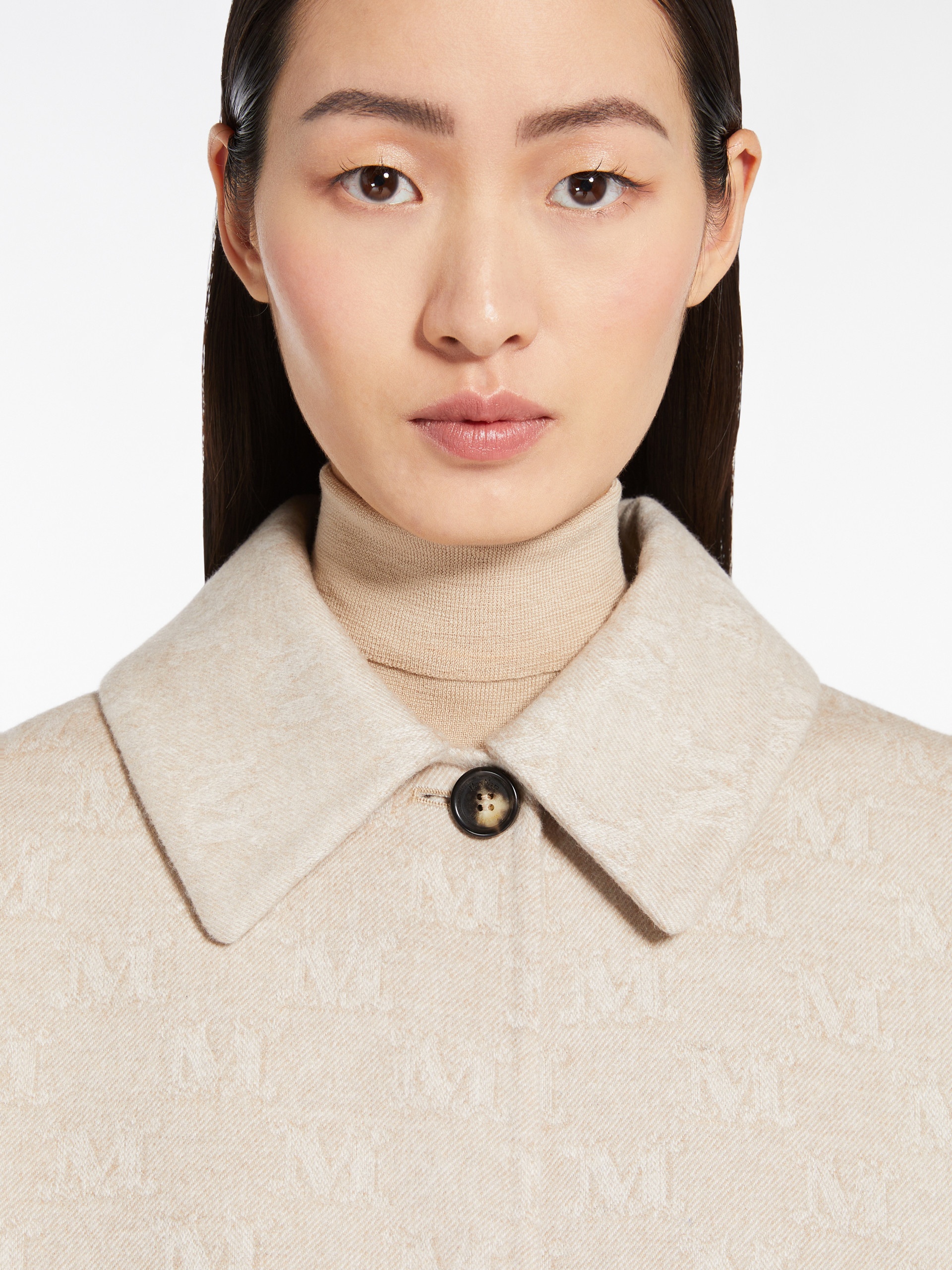 JAGO Wool, silk and cashmere cape - 5