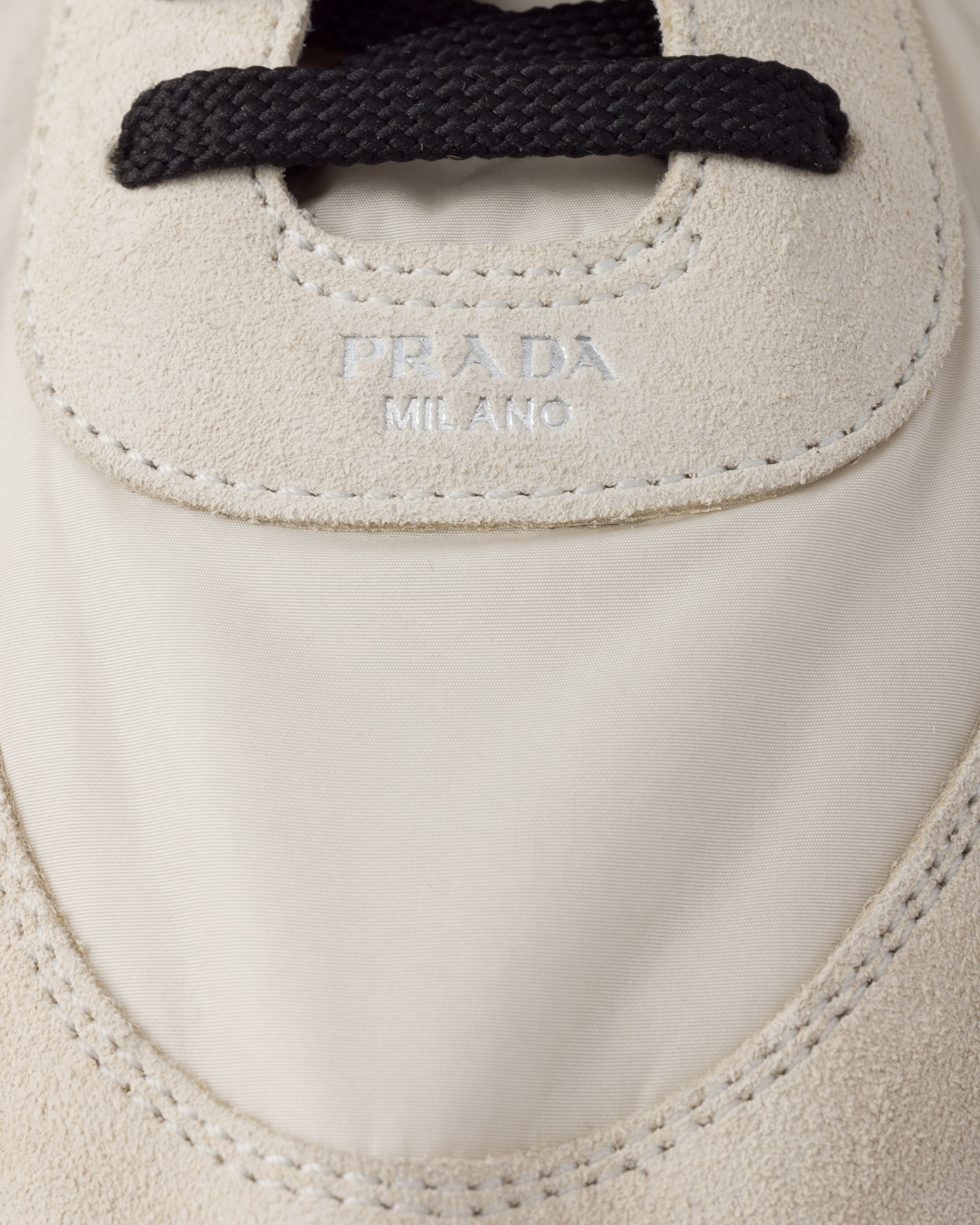 Collapse Re-Nylon and suede sneakers - 5