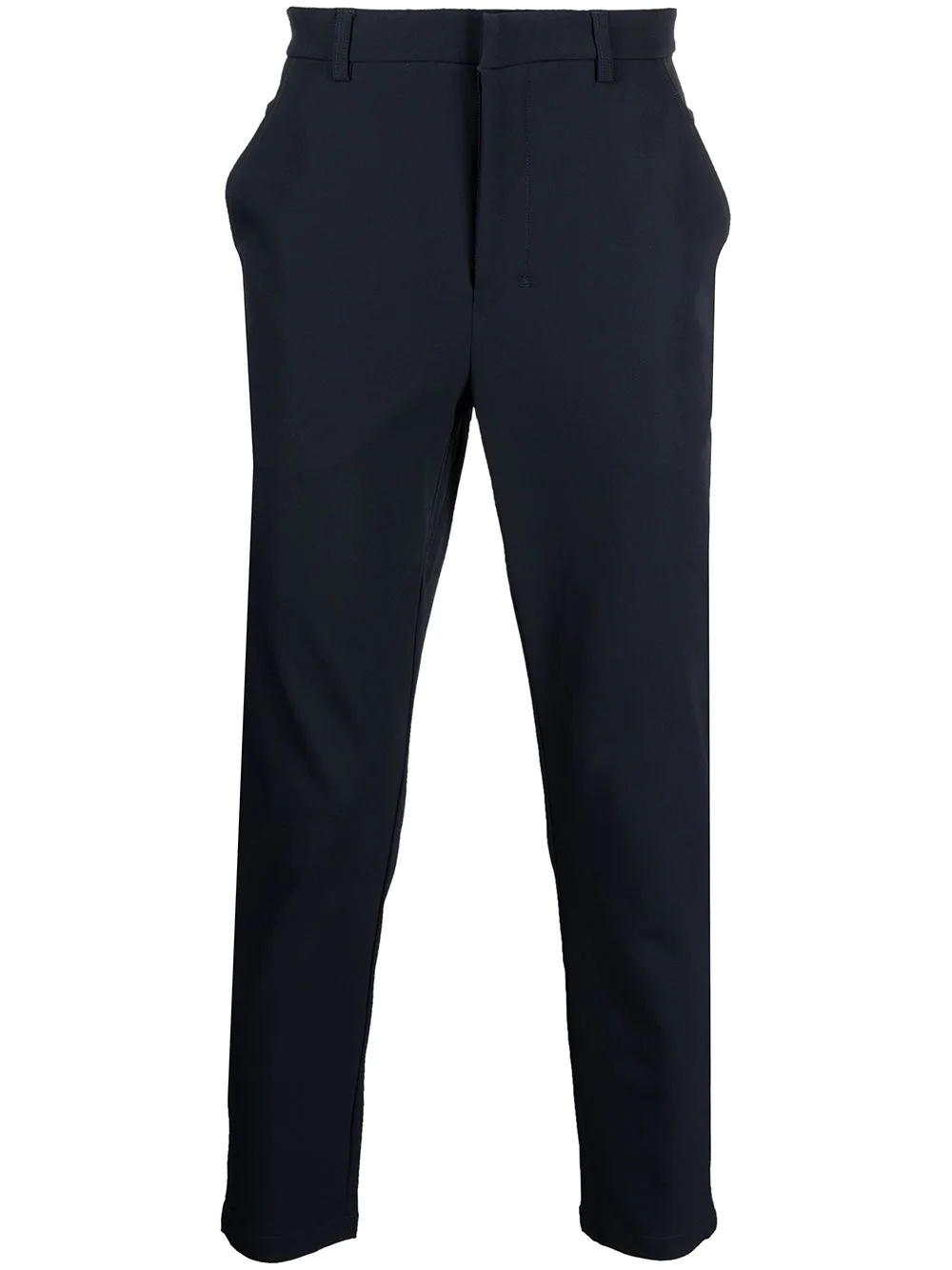 mid-rise tapered trousers - 1