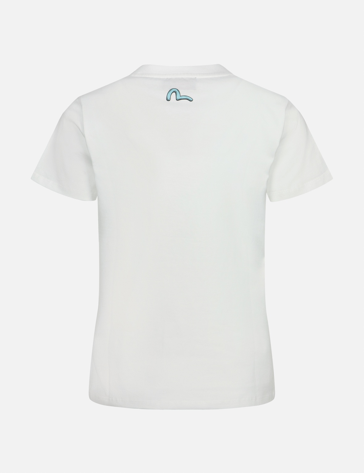 FORTUNE CAT EMBROIDERY AND 3D SEAGULL PRINT REGULAR FIT T-SHIRT - 2