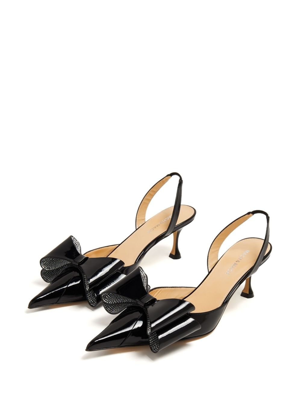 Le Cadeau 65mm slingback pumps - 4