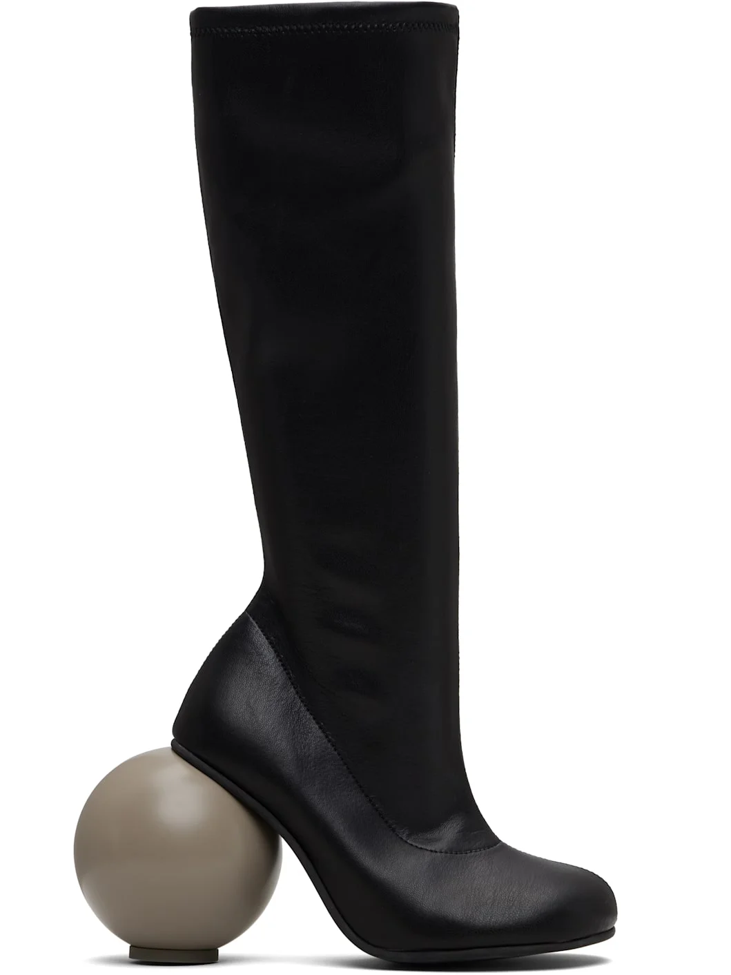 Black Ball Tall Boots - 1
