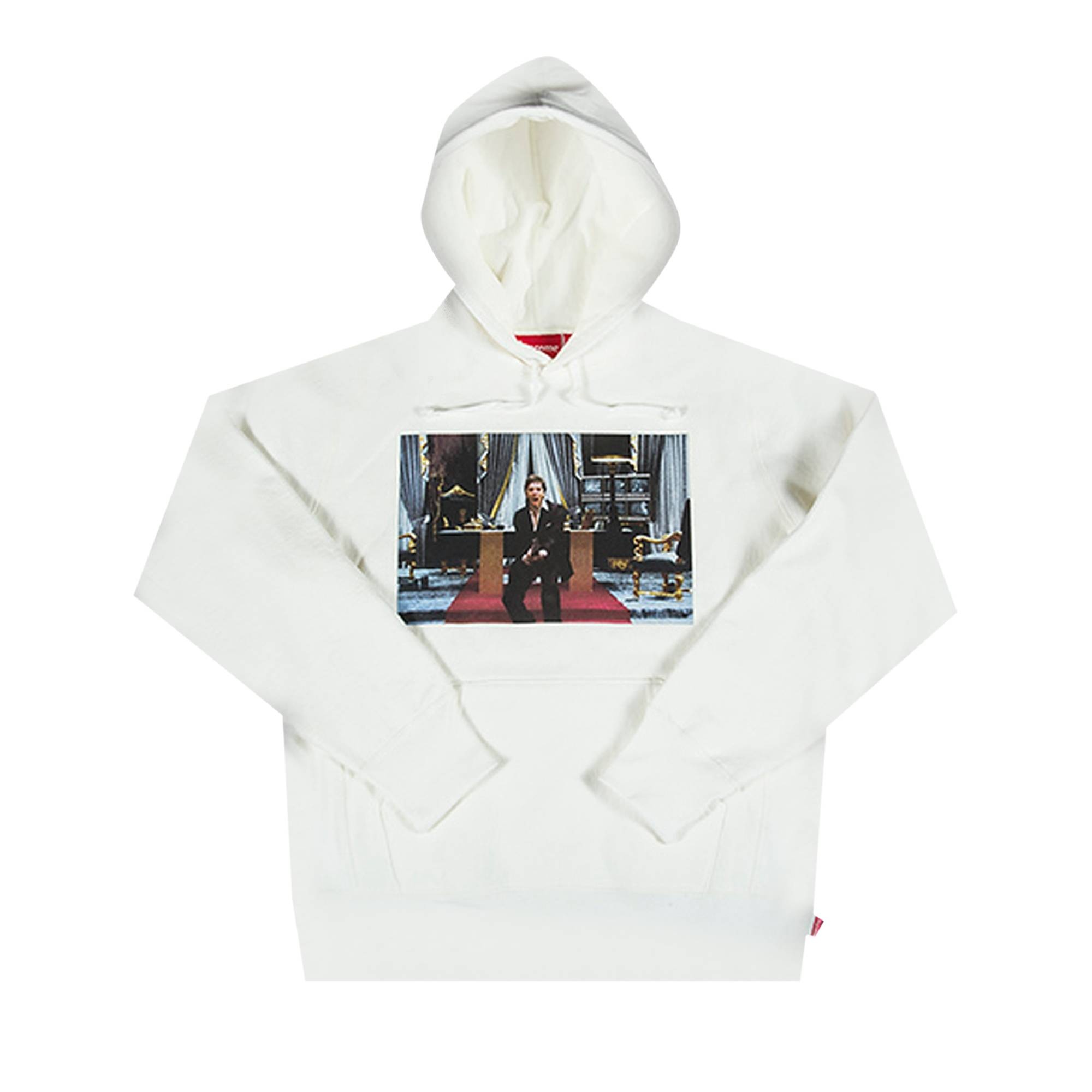 Supreme Scarface Friend Hooded Sweatshirt 'White' - 1