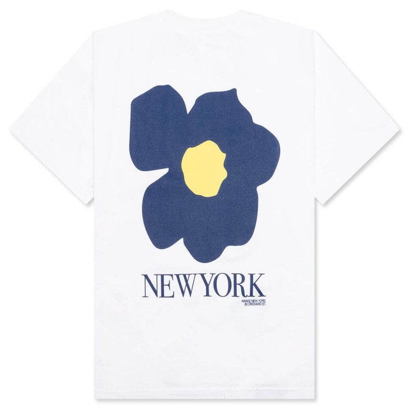 AWAKE NY FLORAL PRINTED TEE - WHITE outlook