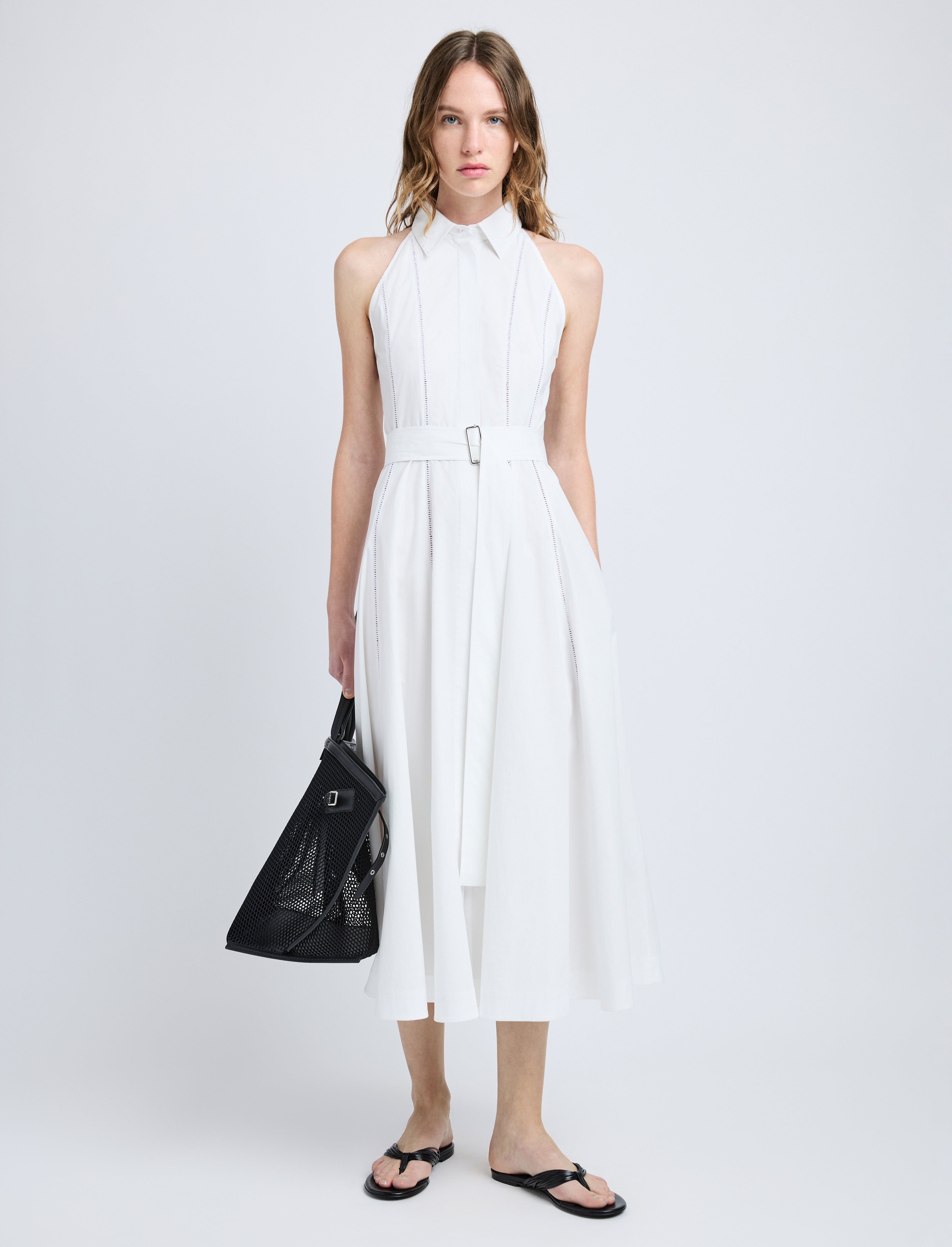Dorothy Dress in Eco Cotton Poplin - 2