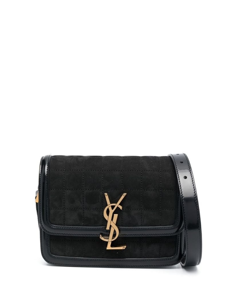 YSL logo-plaque shoulder bag - 1