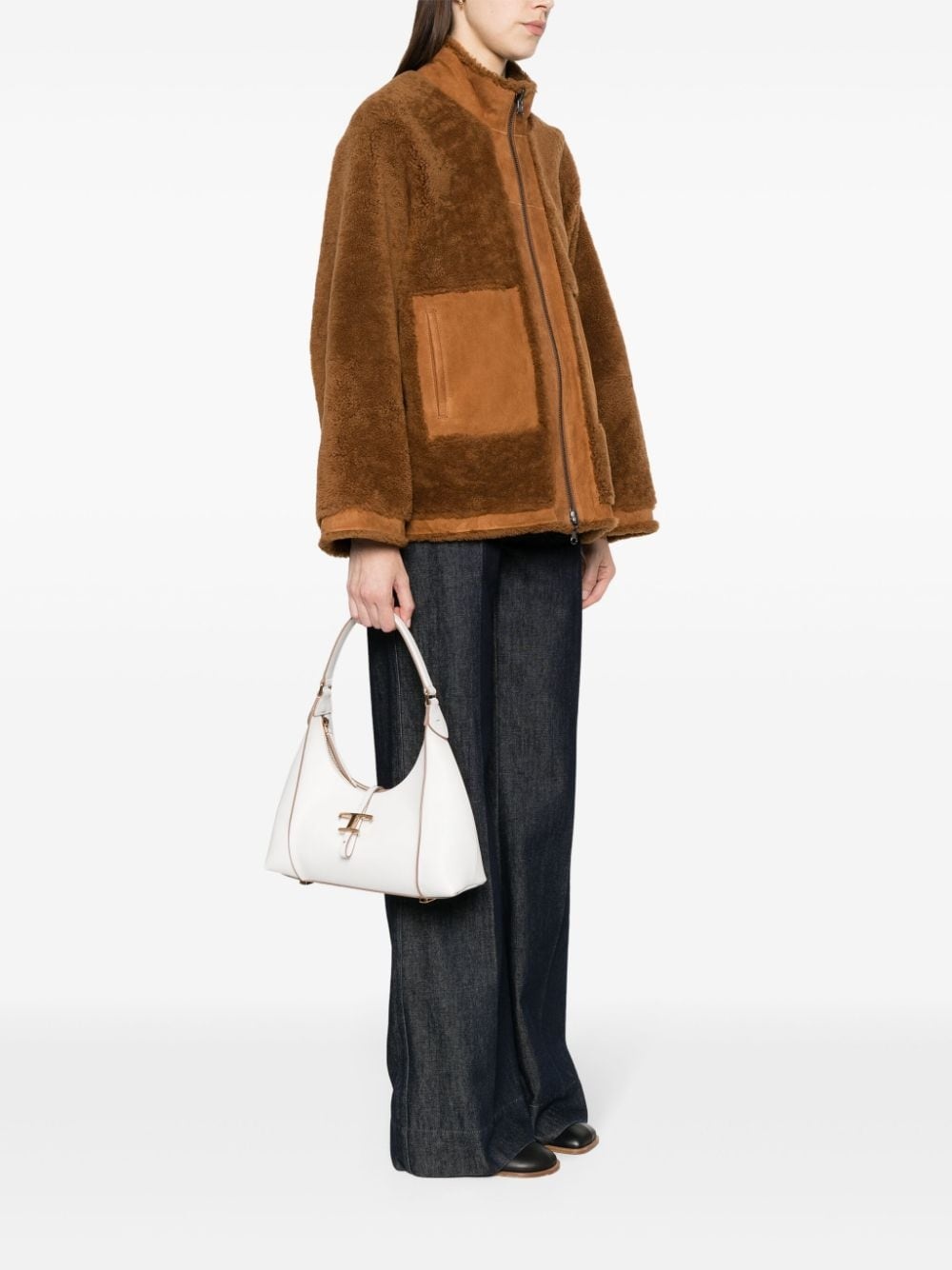 small T Timeless leather tote bag - 2
