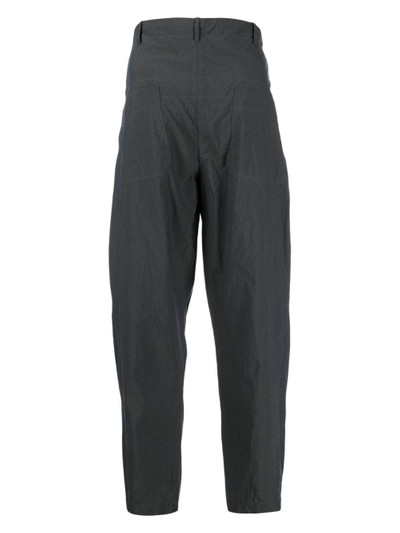 Forme D'Expression cotton tapered-leg trousers outlook