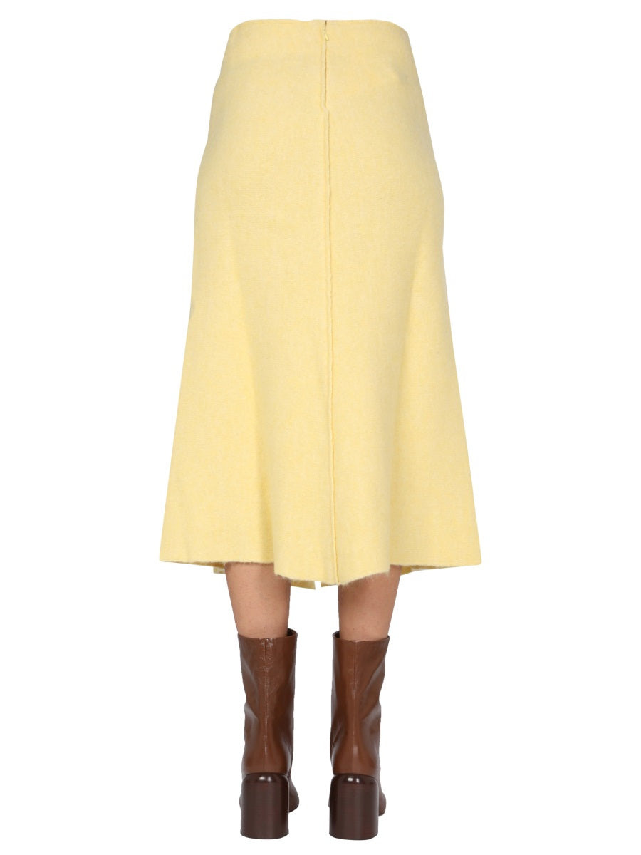 Jil Sander Women Midi Skirt - 4