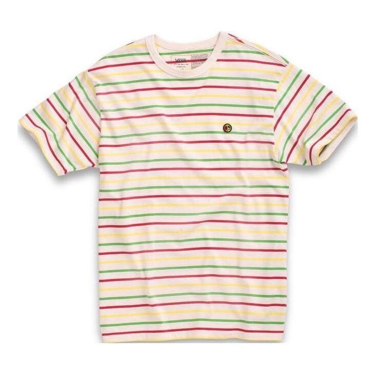 Vans Tyson Peterson Striped Off The Wall Classic Tee 'Multi-Color' VN0A5KFMWHT - 1