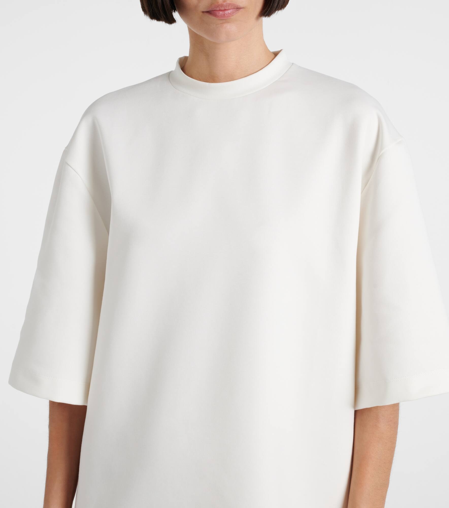 Cotton-blend T-shirt dress - 4