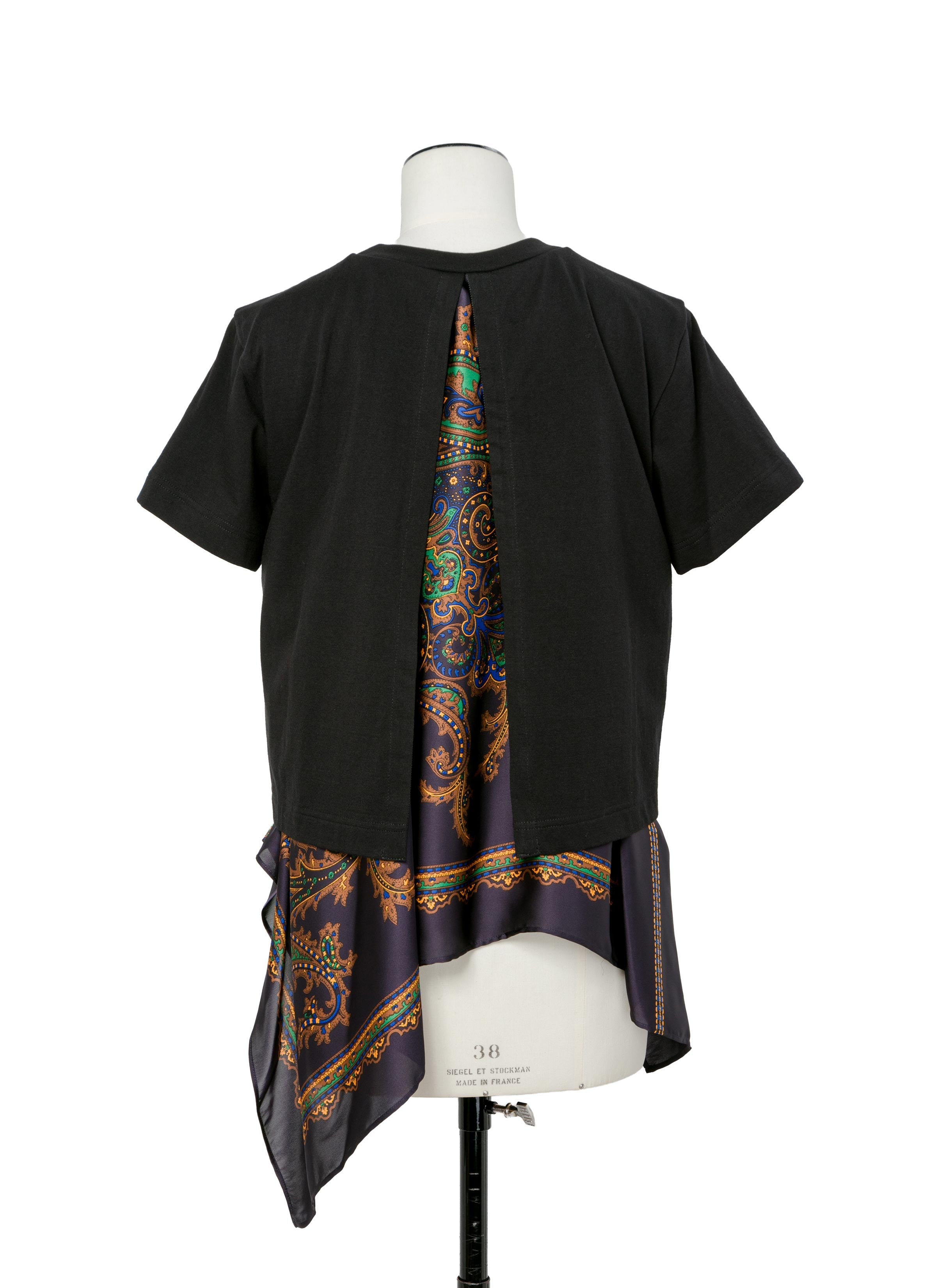 Paisley Print x Cotton Jersey T-Shirt - 3