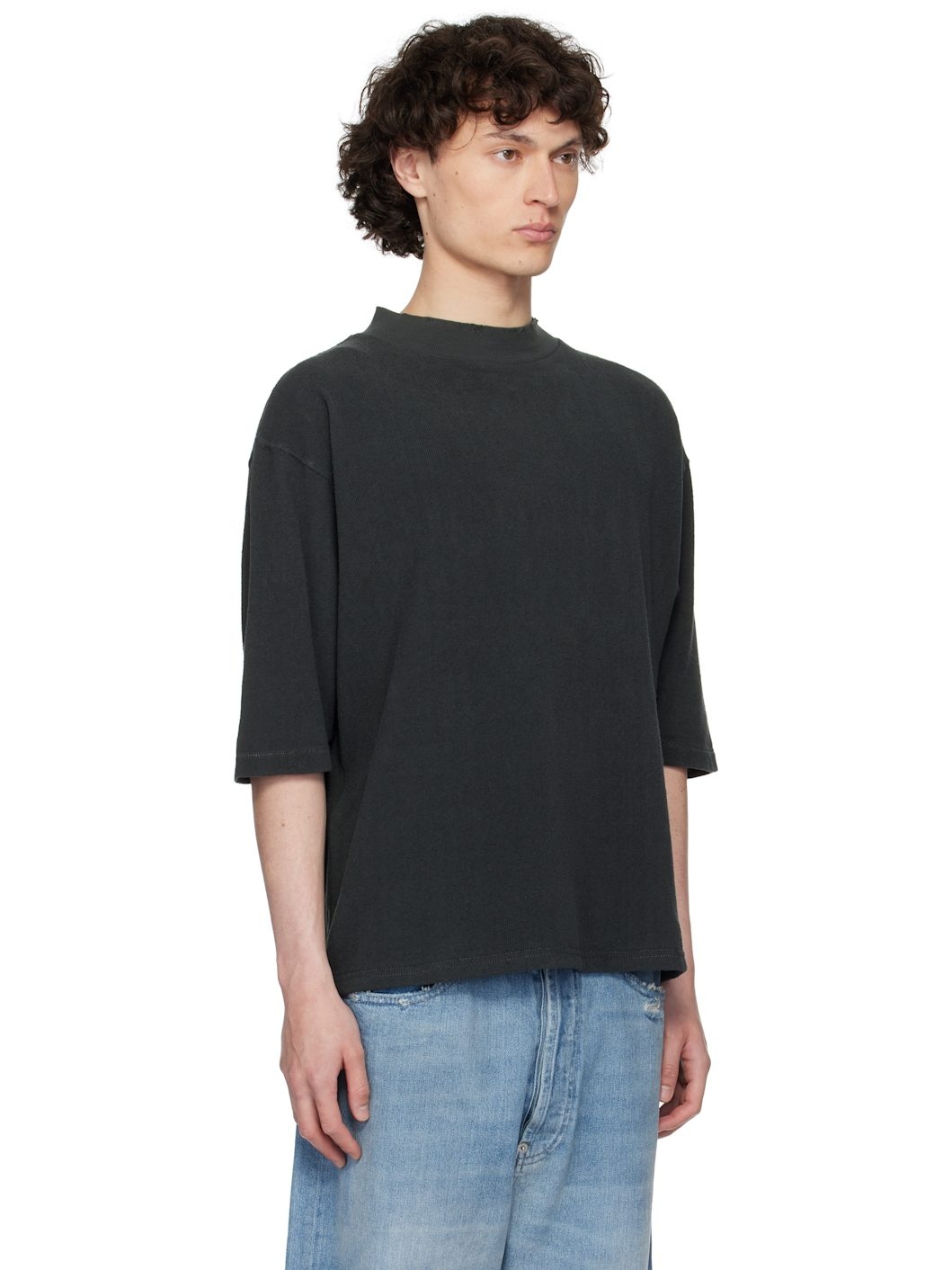 Gray Stamp Logo T-shirt - 2
