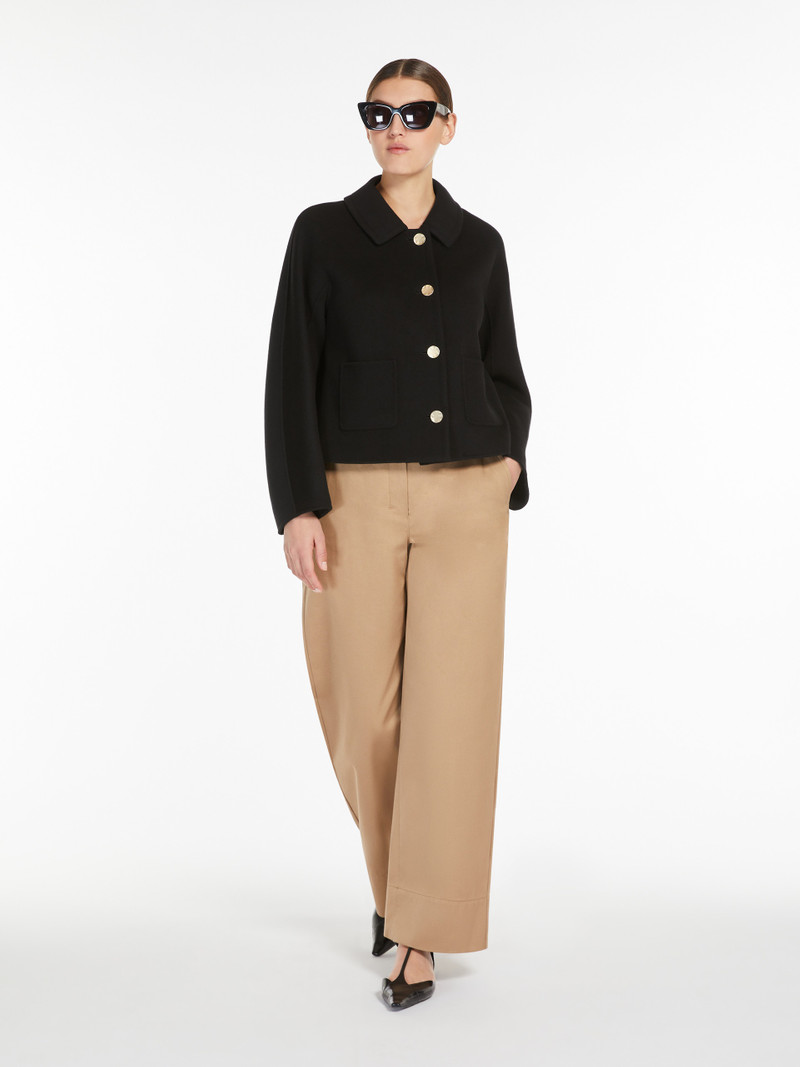 UNICO Cotton gabardine trousers 2