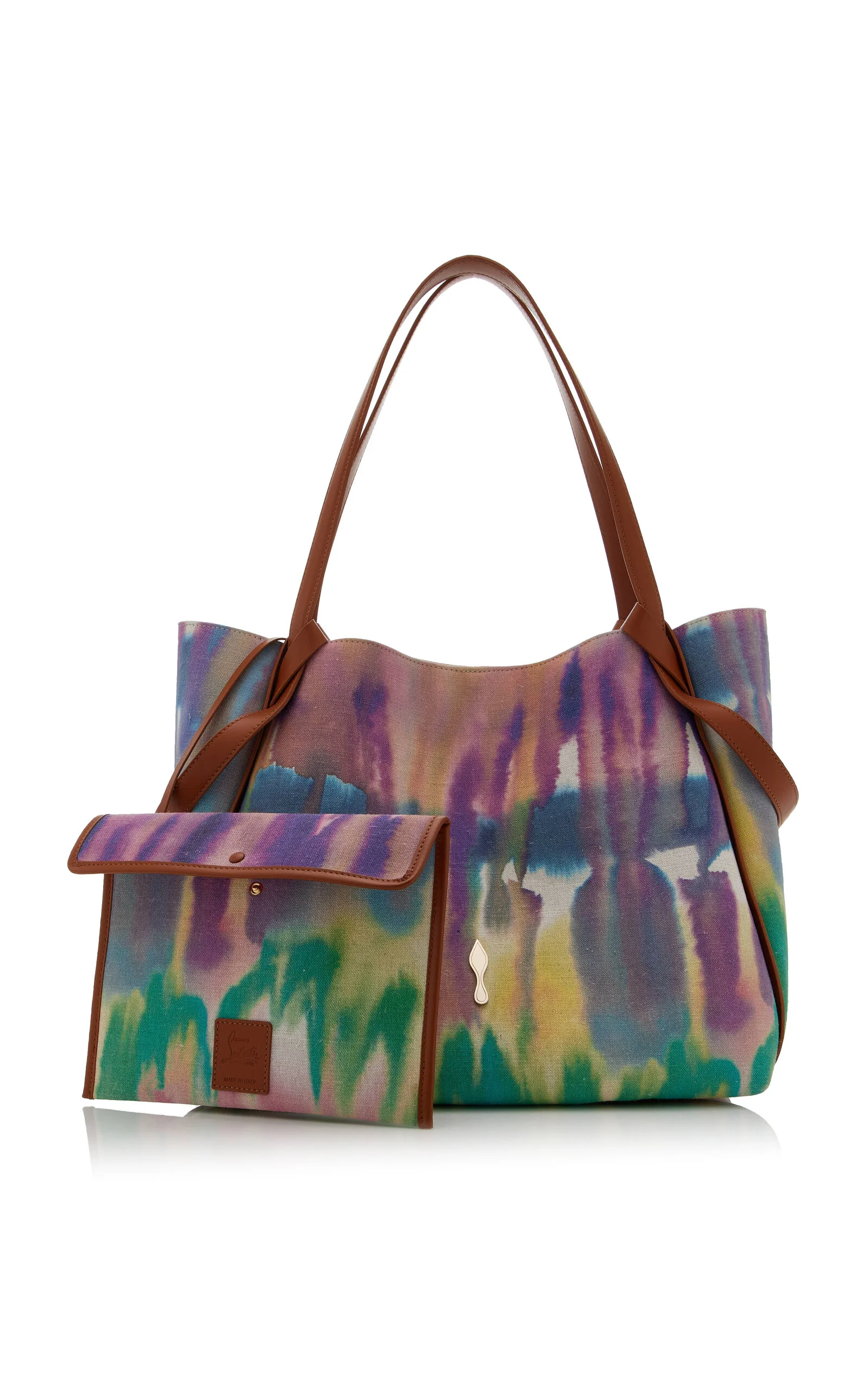 Bettina Large Tie-Dyed Canvas Tote Bag multi - 1