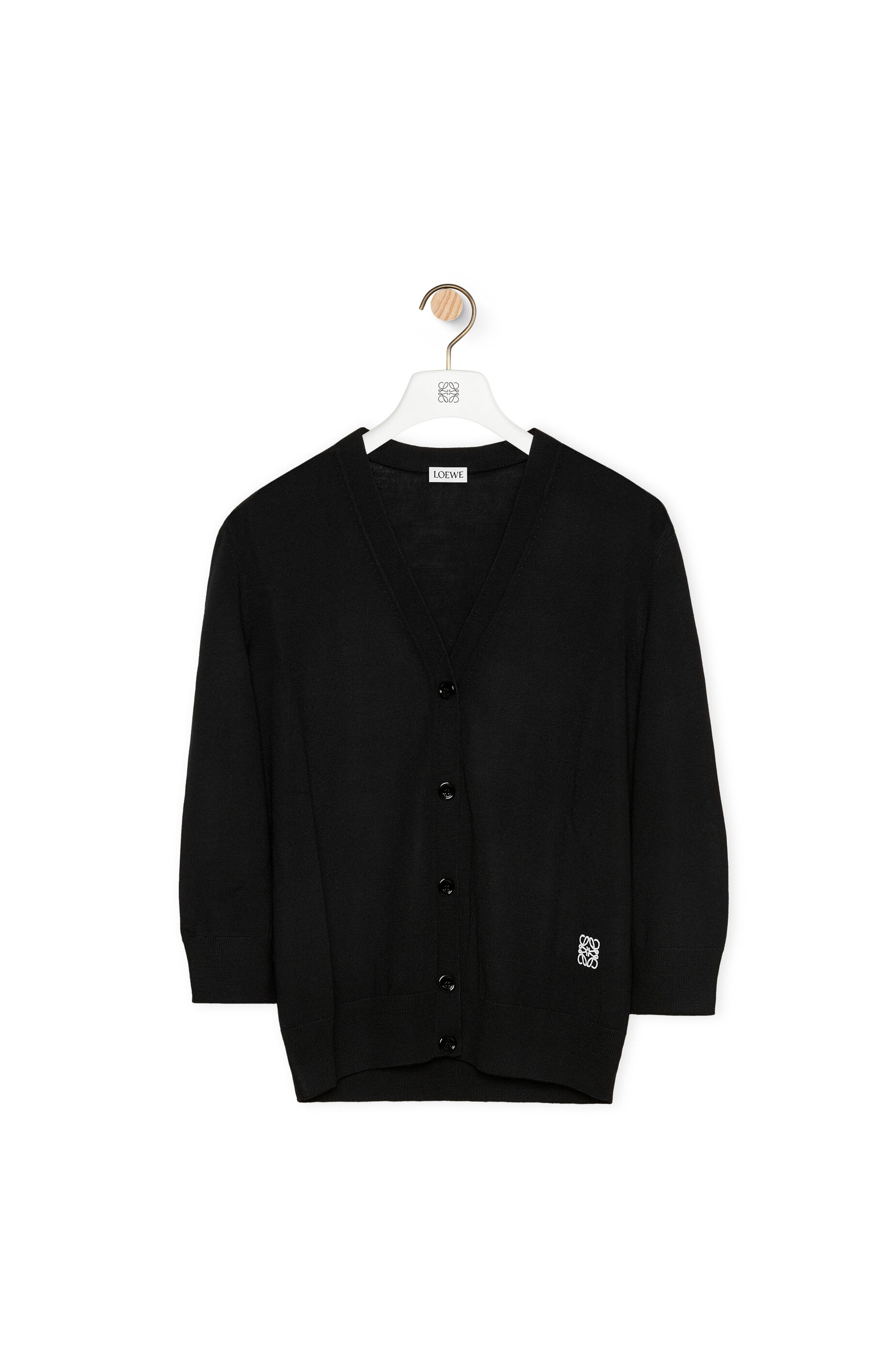Anagram cardigan in wool - 1