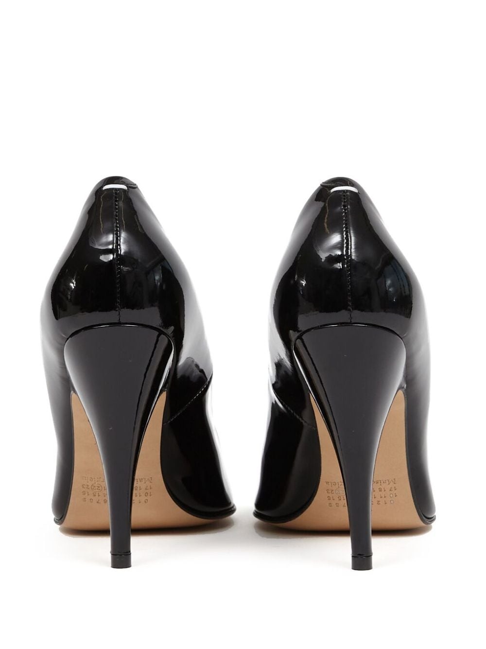 Tabi 110mm patent court shoes - 3