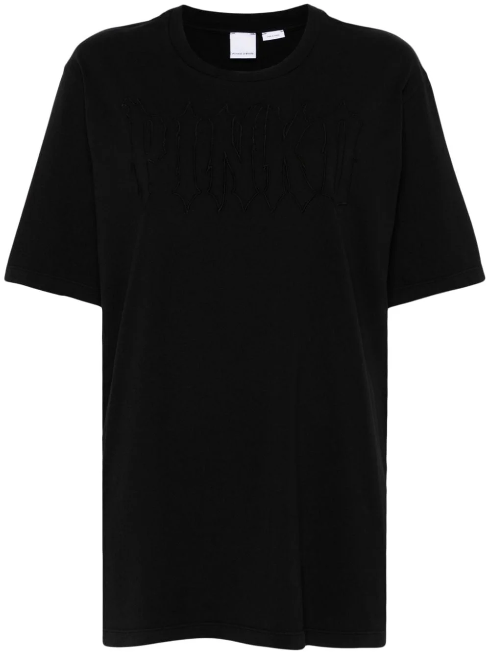 logo-embroidered T-shirt - 1