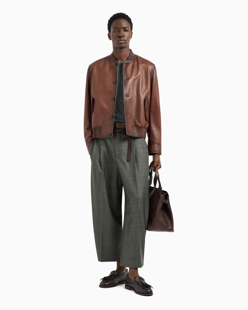 EMPORIO ARMANI ASV LYOCELL-BLEND PLAIN-KNIT JUMPER outlook