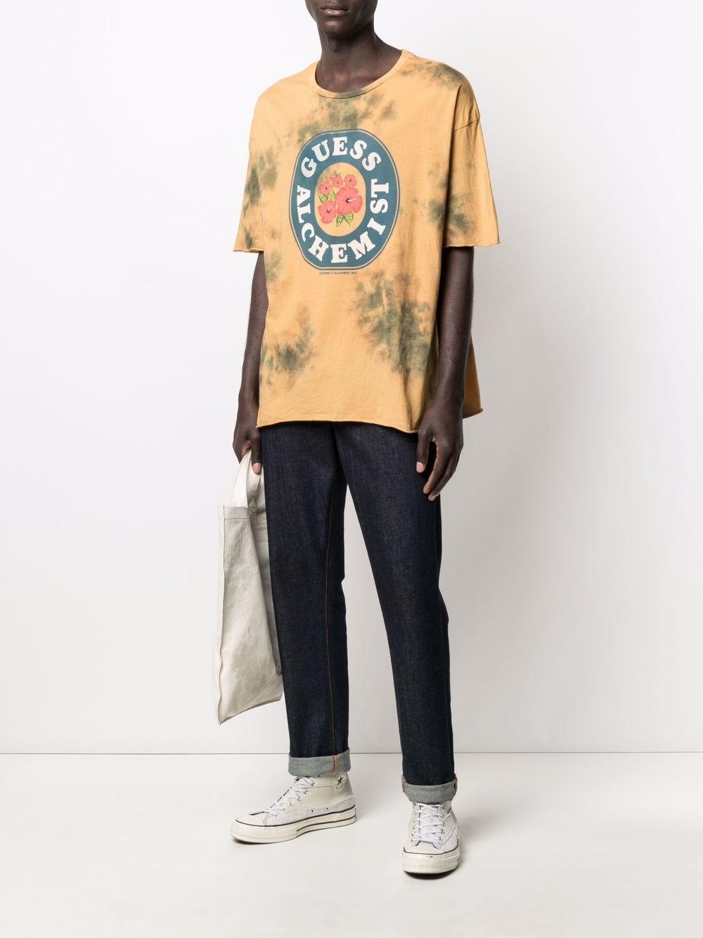tie-dye logo T-shirt - 2