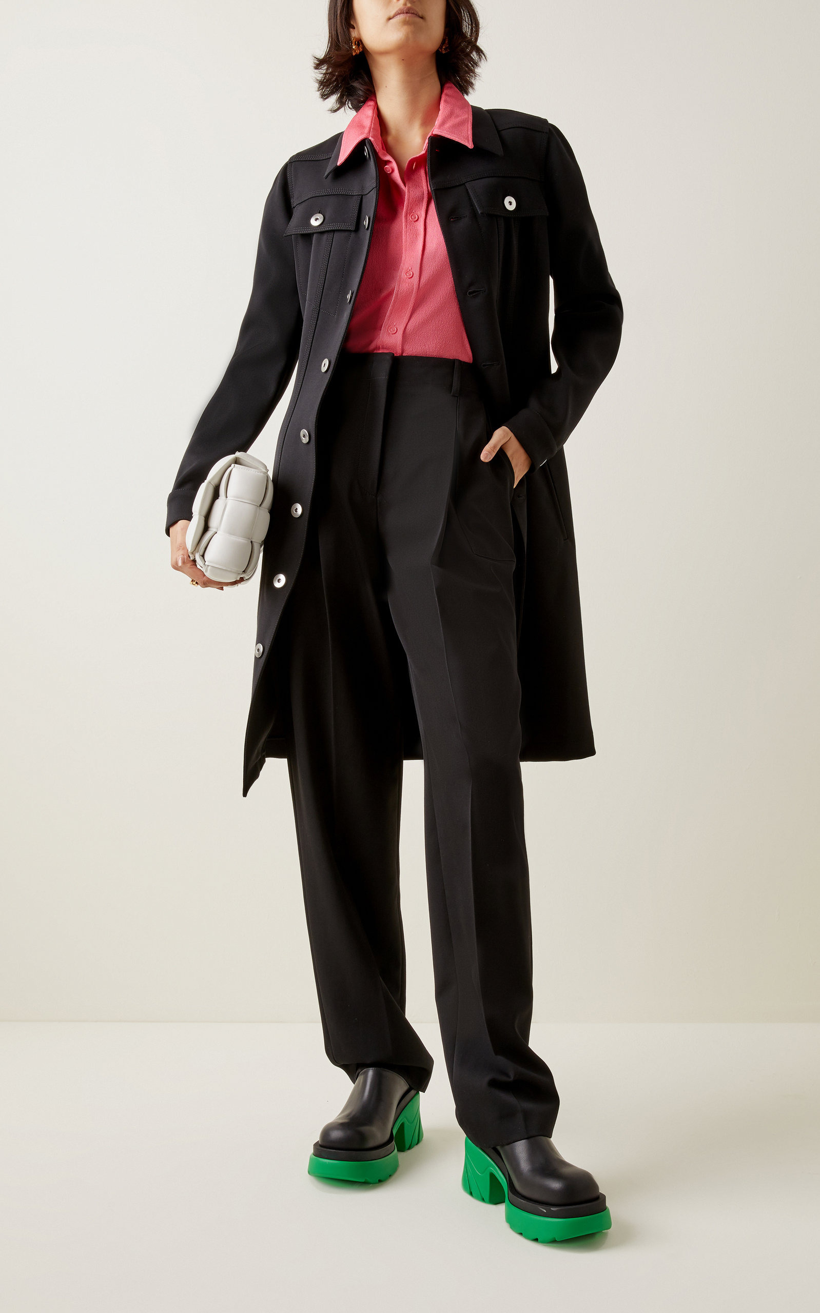 Collared Jersey Sable Shirt pink - 2
