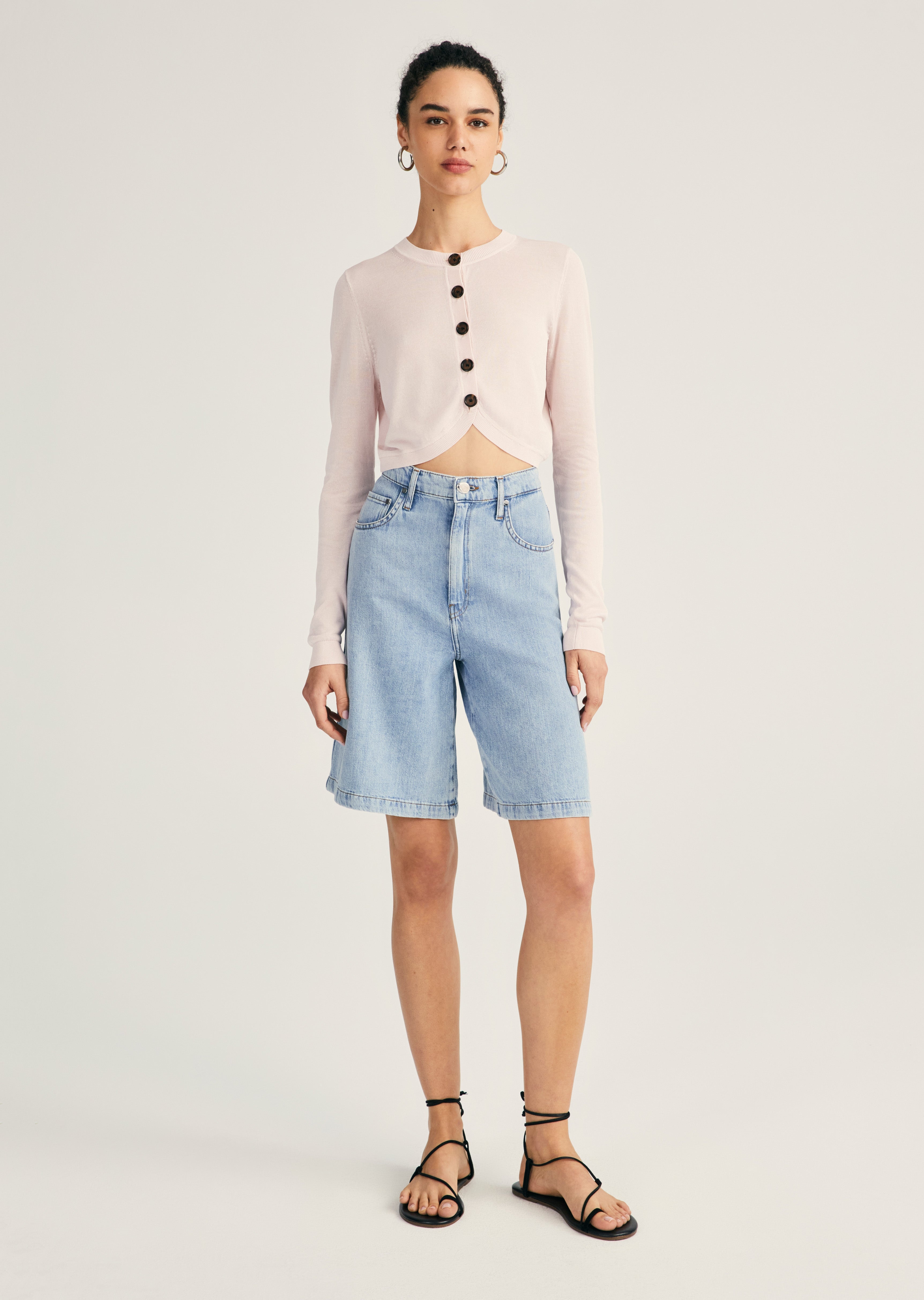 DANA WIDE LEG SHORTS - 1
