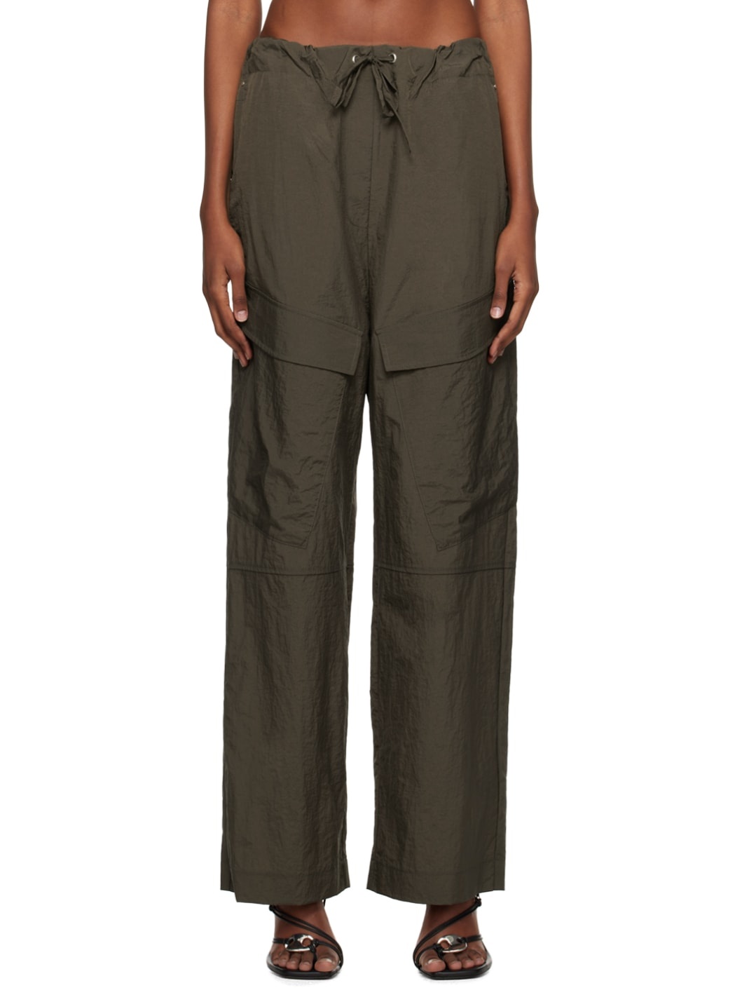 SSENSE Work Capsule – Khaki Herb Trousers - 1