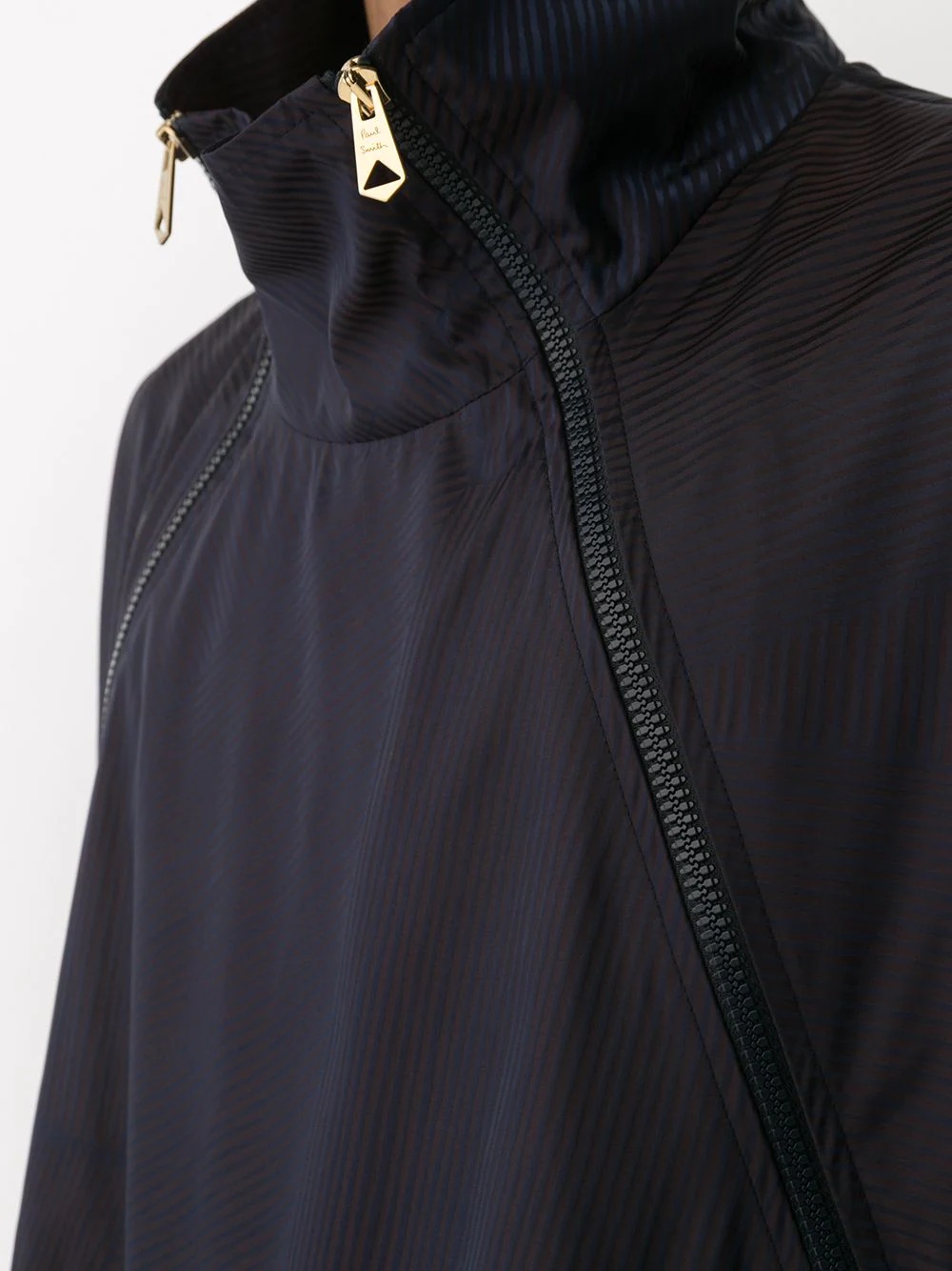 funnel neck windbreaker jacket - 5