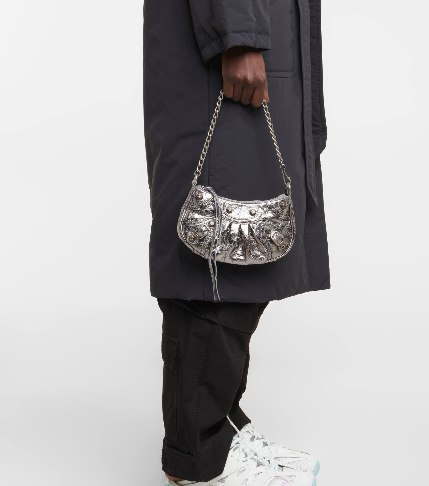 Le Cagole Mini leather shoulder bag - 2