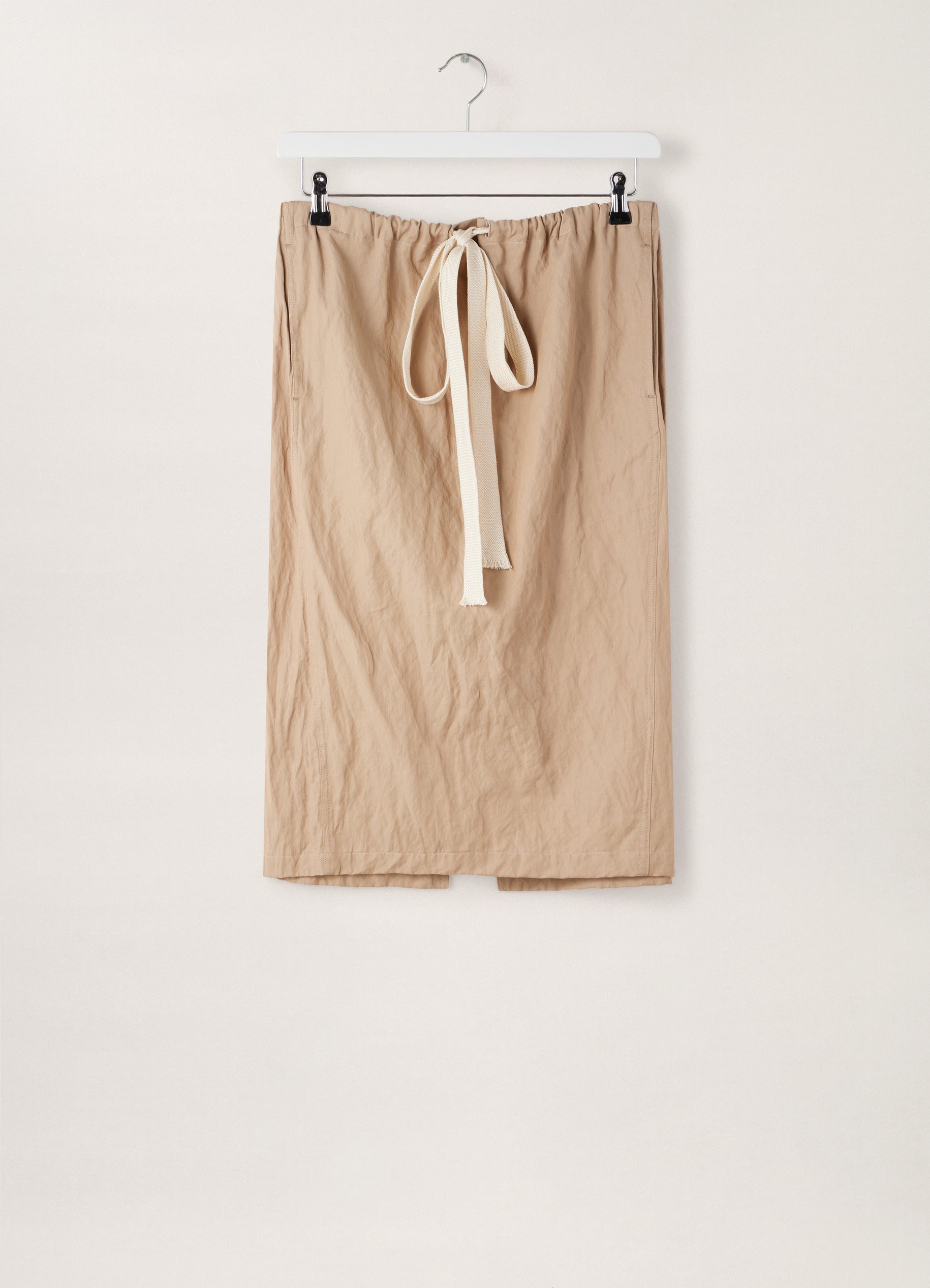 CRINKLED DRAWSTRING SKIRT
VISCOSE COTTON - 1