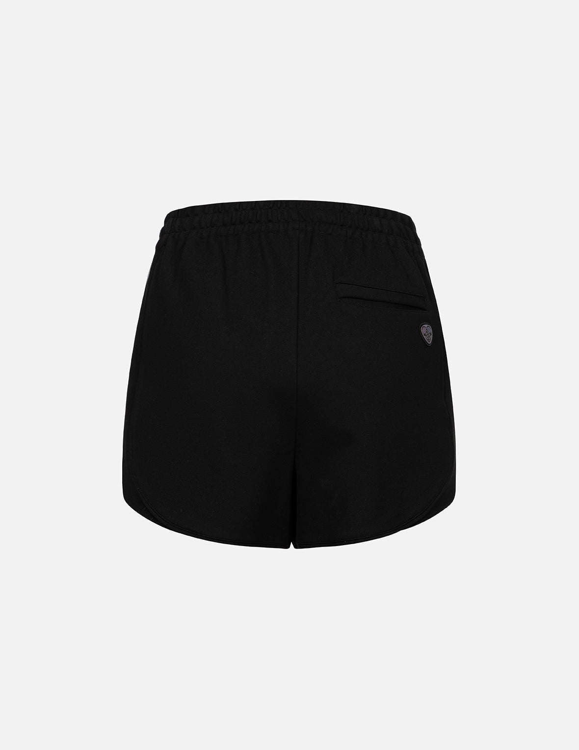 Two-Layer Elastic Waistband Regular Fit Souvenir Shorts - 2