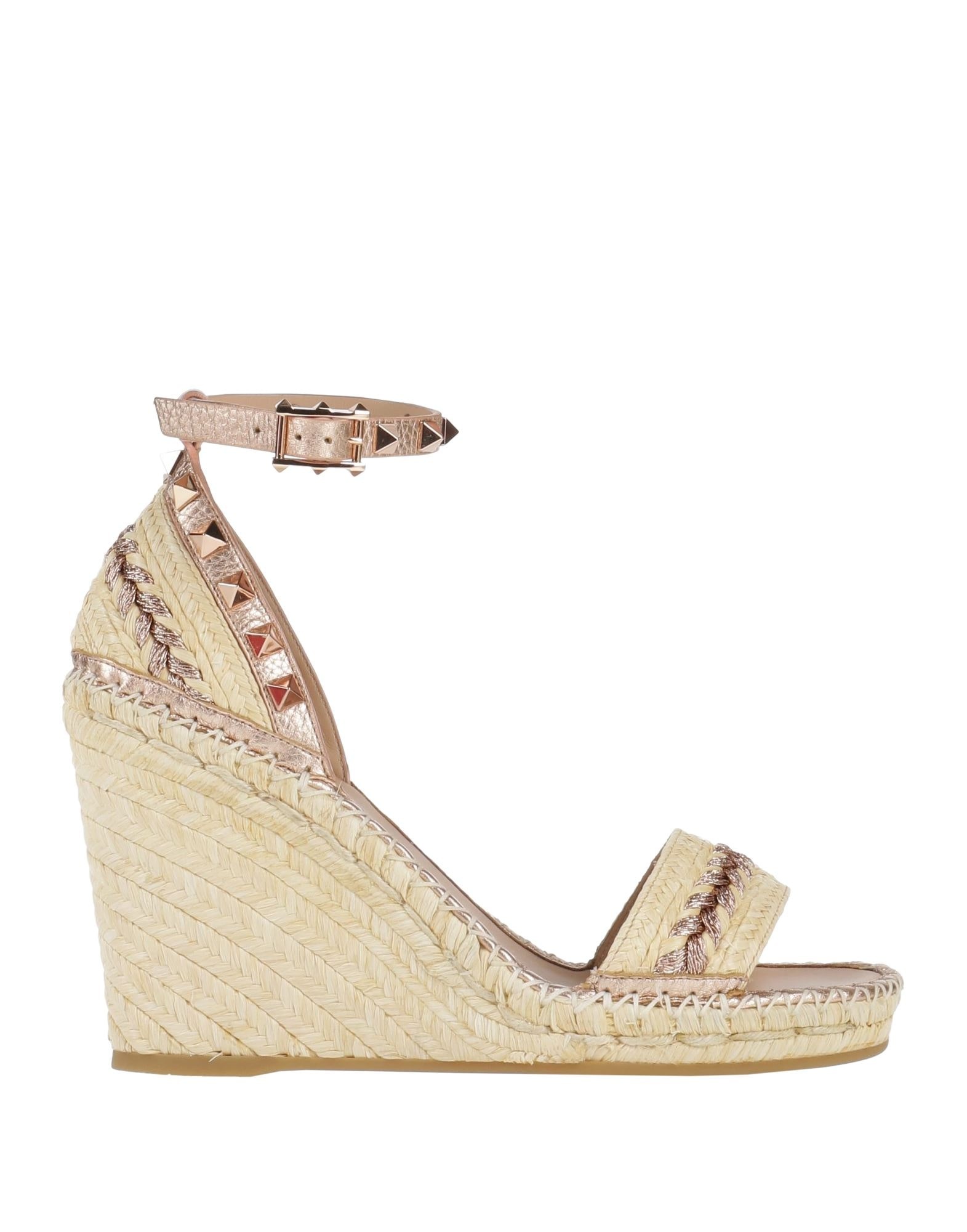 Beige Women's Espadrilles - 1