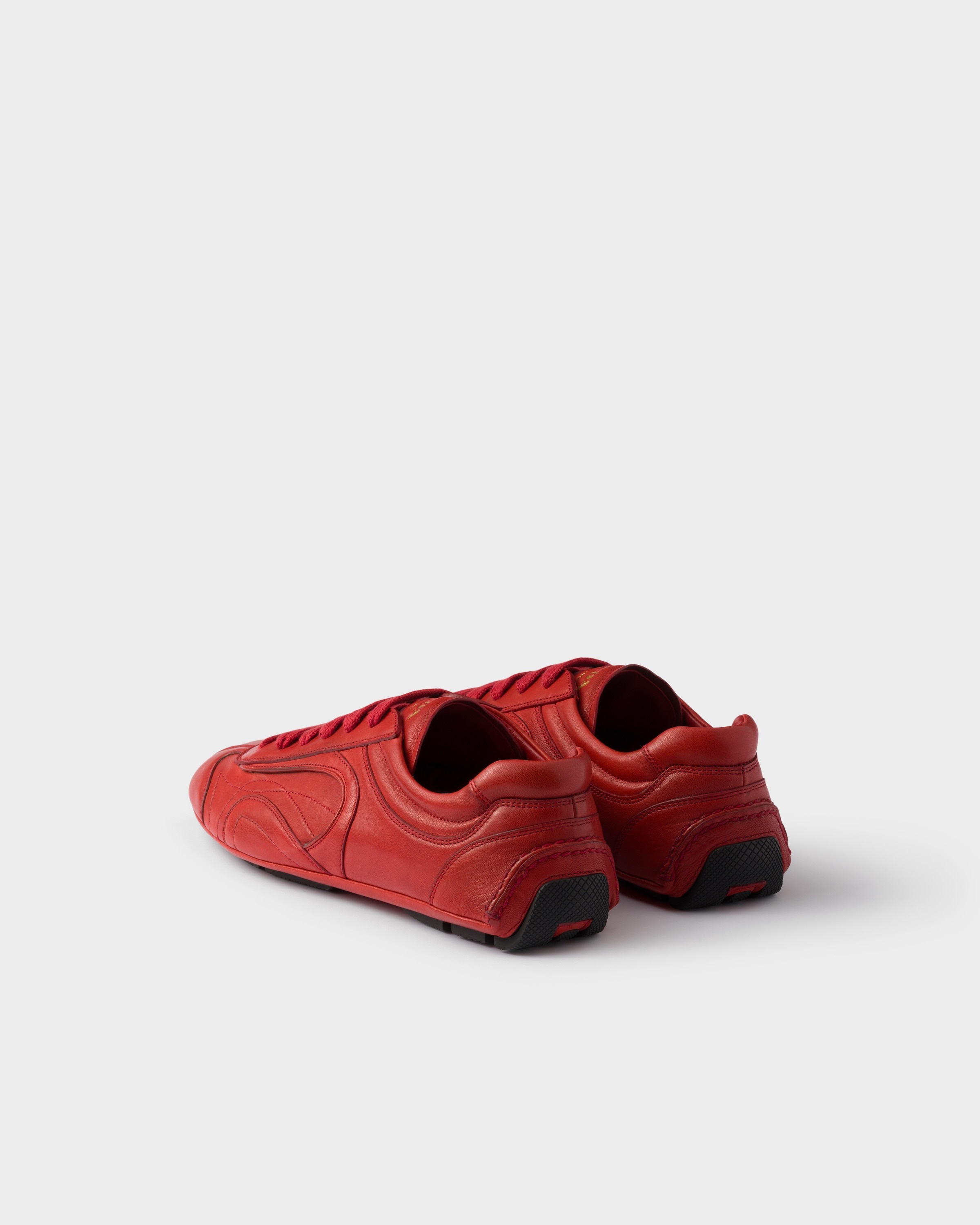 Montecarlo Re-Edition 2005 antiqued nappa leather sneakers - 5