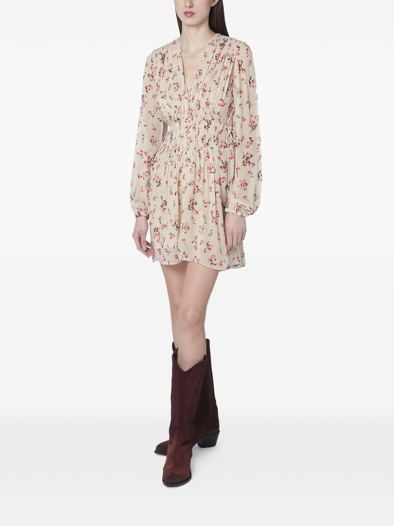 Isabel Marant floral V-neck mini dress outlook