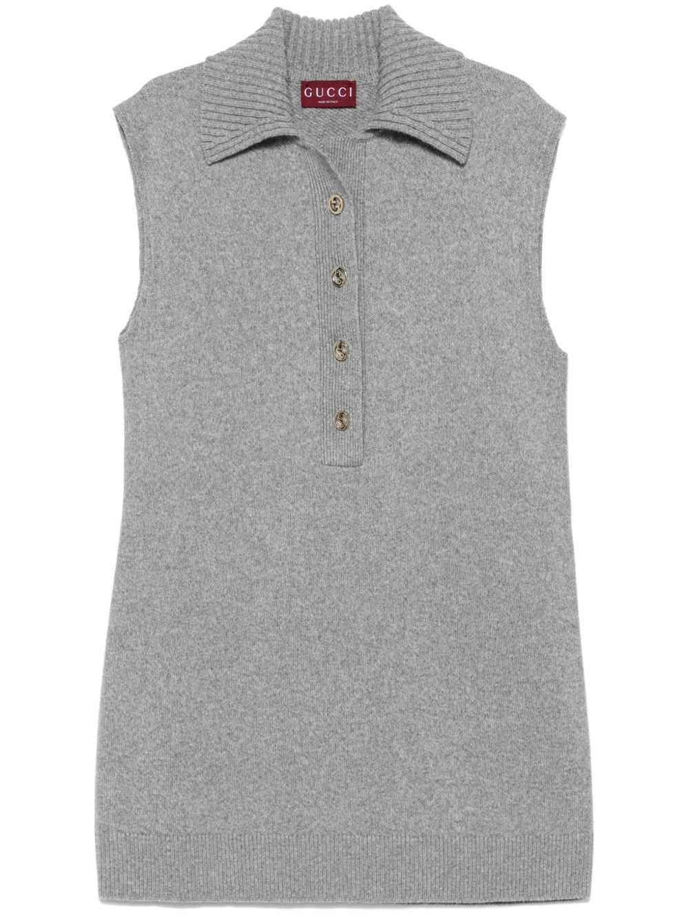 sleeveless mini dress - 1