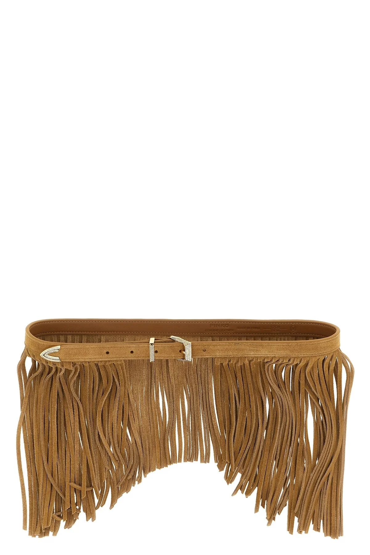 'Con Frange' Suede Belt - 1