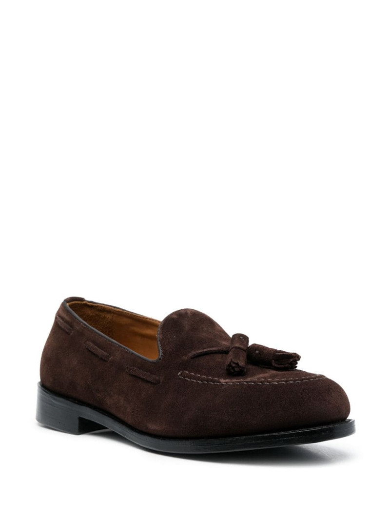 SEBAGO tassel-detail suede loafers outlook