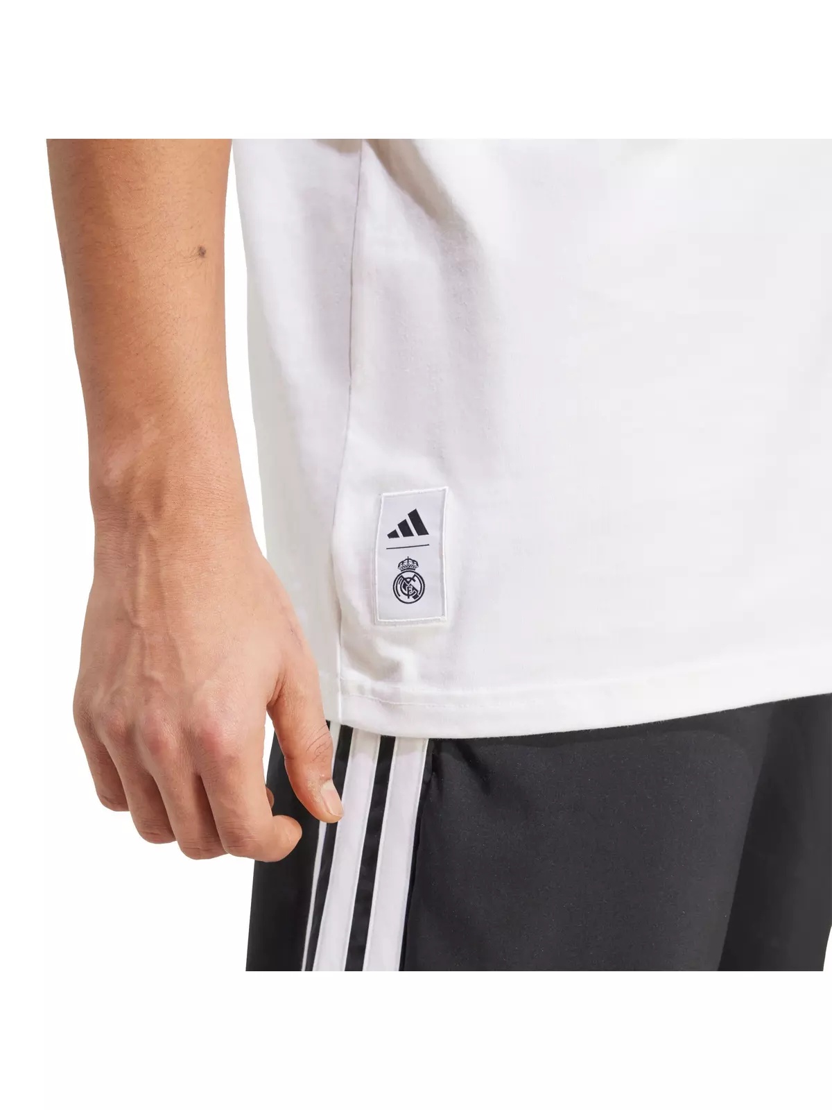 Men's Real Madrid Seasonal Graphic T-Shirt -White - 4