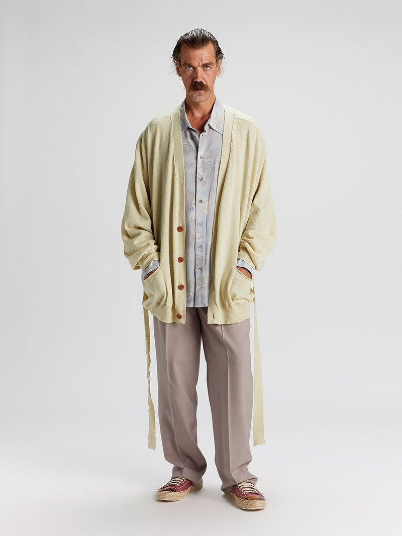 MAGLIANO Grampa Light Cardigan Greenish outlook