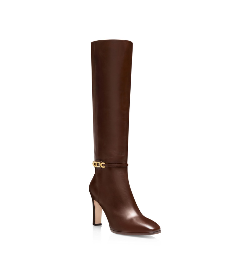TOM FORD LEATHER WHITNEY BOOT outlook