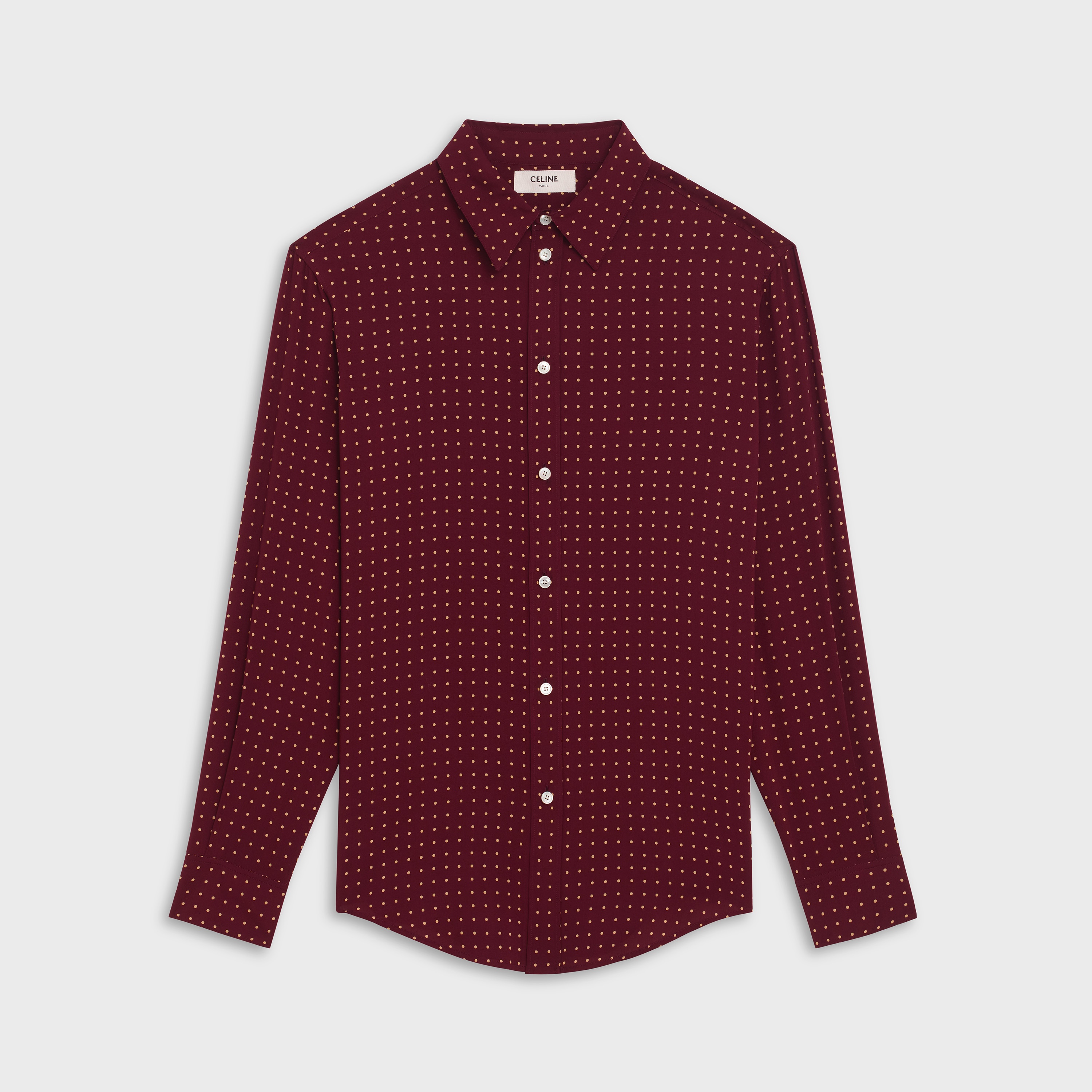 CLASSIC SHIRT IN PRINTED VISCOSE - 1