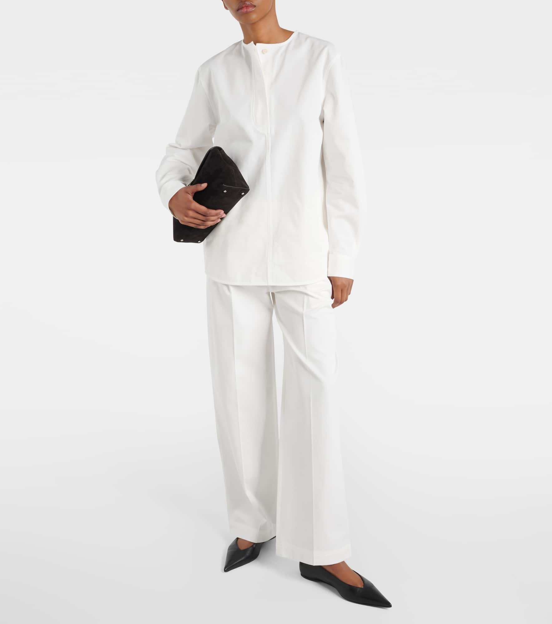 Cotton twill blouse - 2