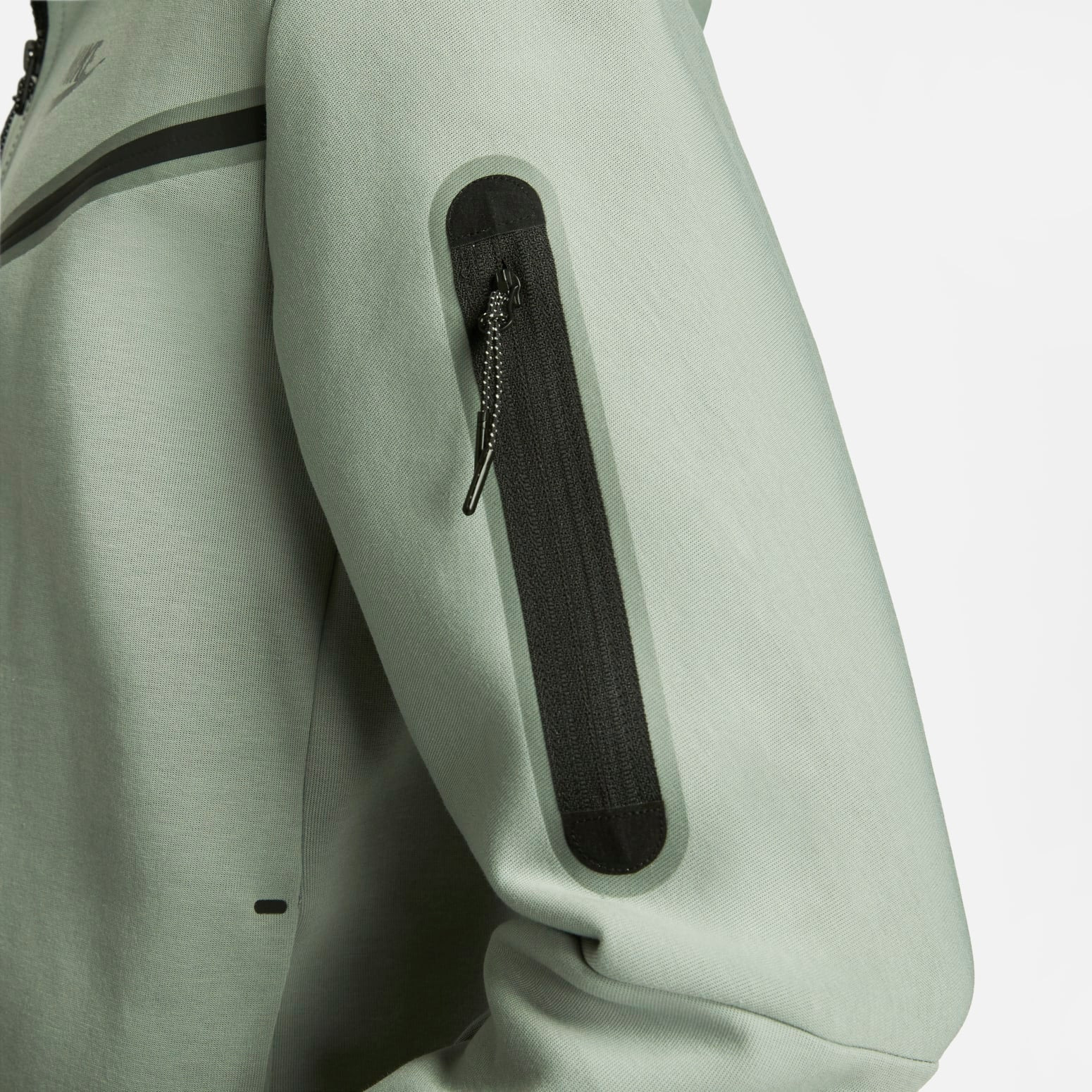 Nike Sportswear Tech Fleece Full-Zip Hoodie 'Mica Green' CU4489-330 - 4
