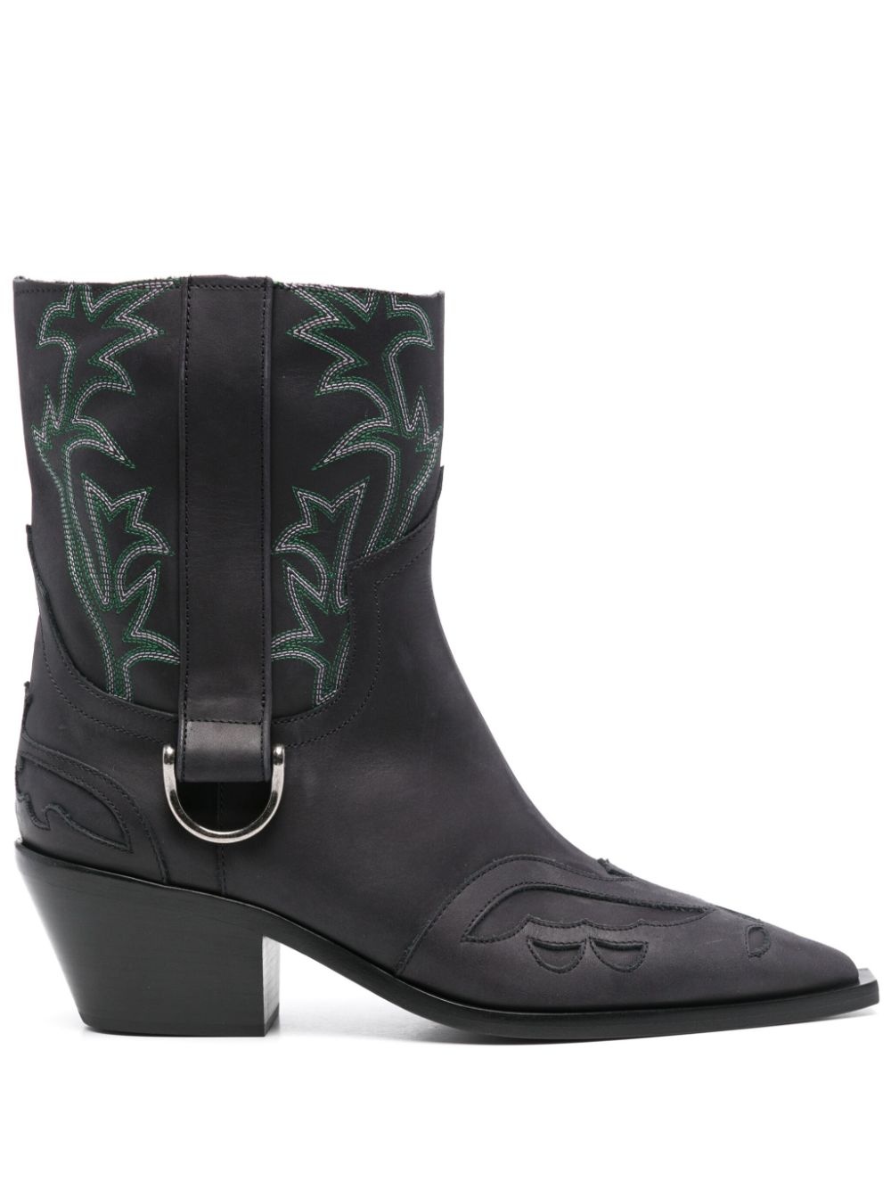 70mm cut-off cowboy boots - 1