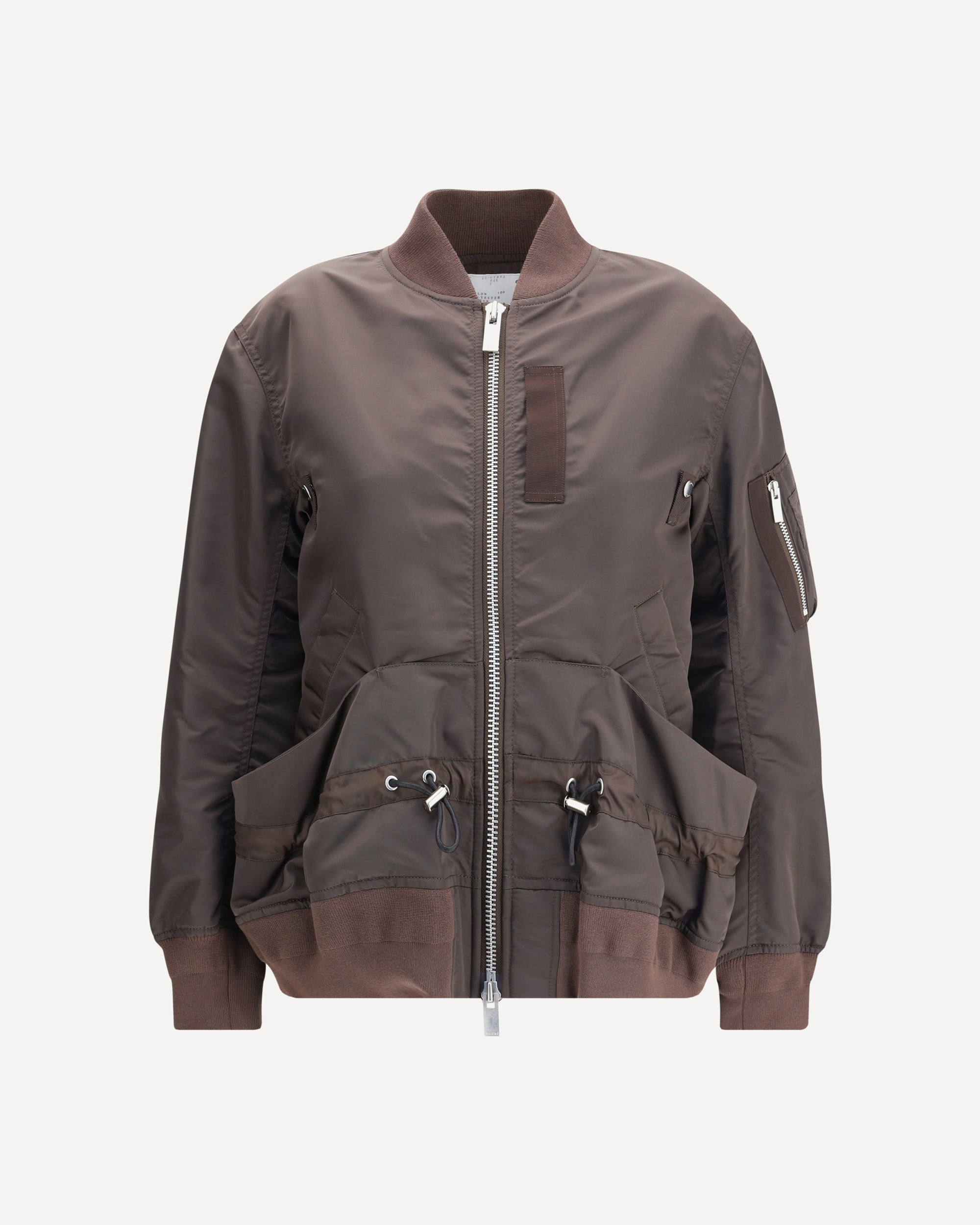 Nylon Bomber Jacket - 1
